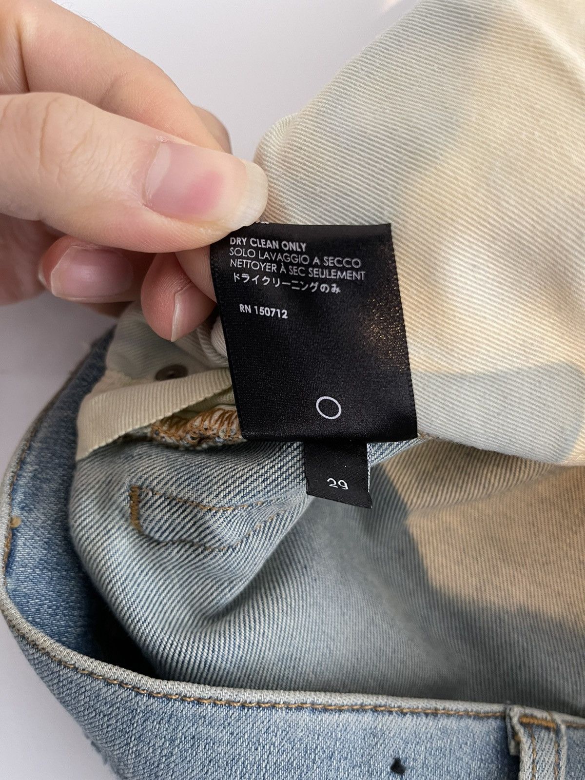 Amiri Heavily Distressed Denim Size US 29 - 7 Thumbnail