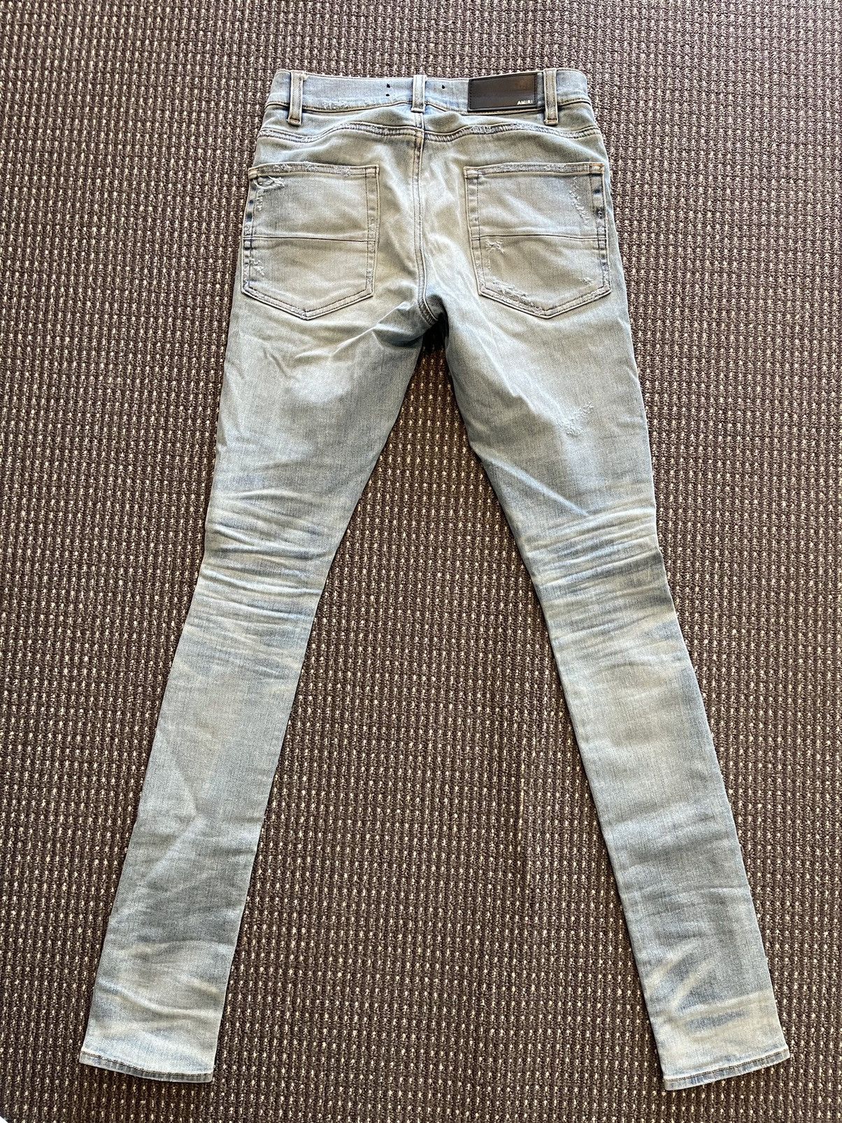 Amiri Heavily Distressed Denim Size US 29 - 3 Thumbnail