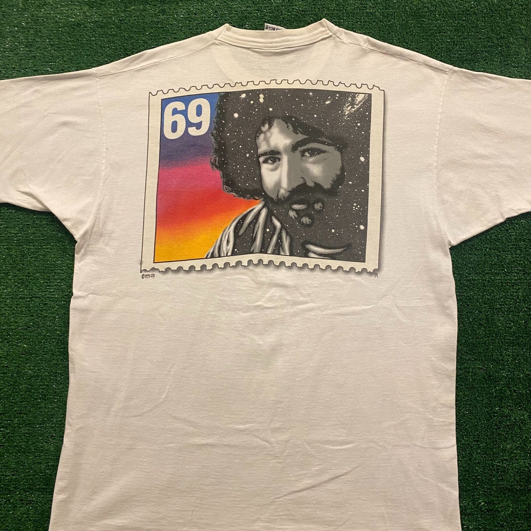 Band Tees Jerry Garcia Vintage 90s Band T-Shirt Size US XL / EU 56 / 4 - 4 Thumbnail