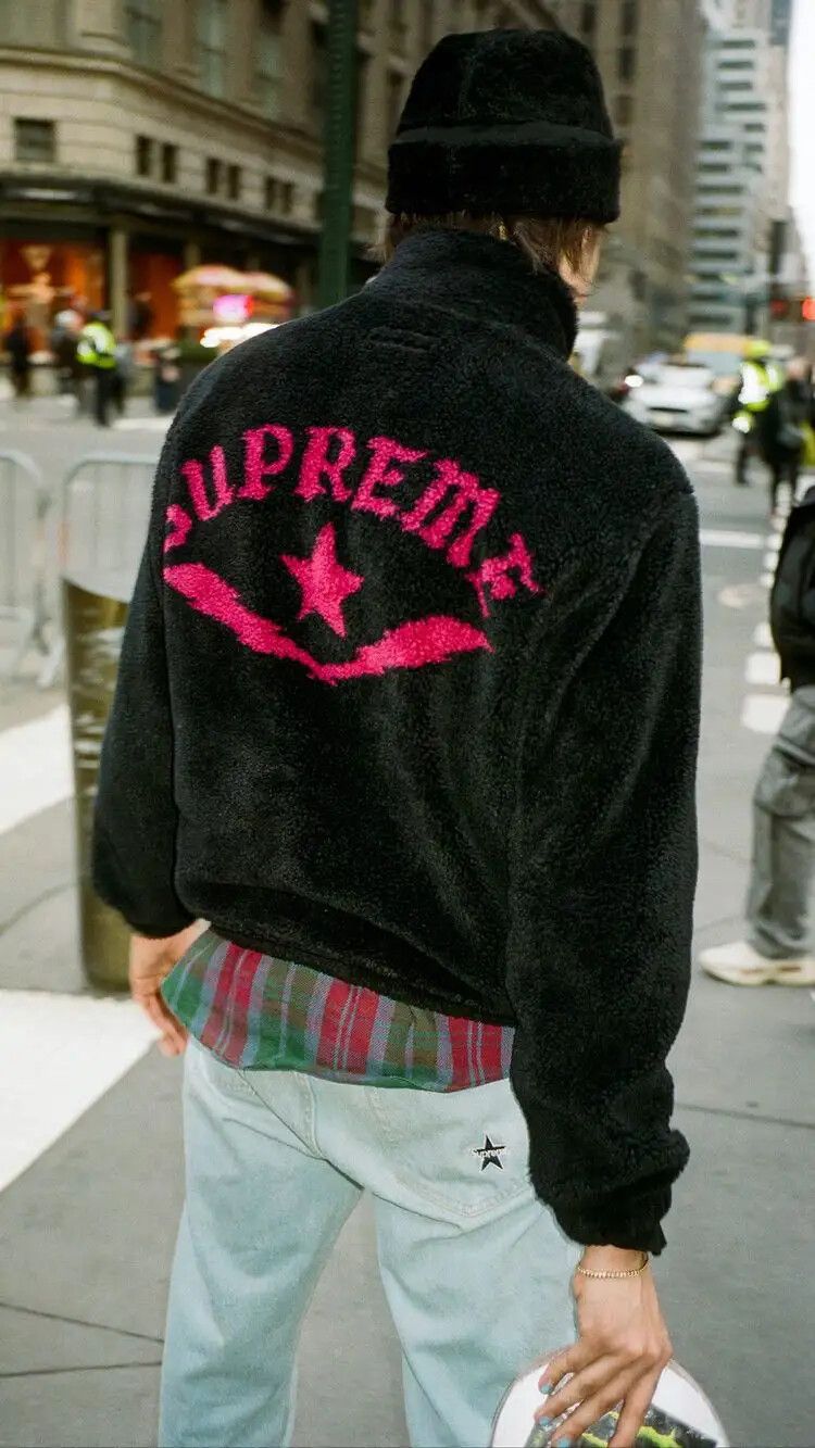 Supreme Supreme Star Fleece Jacket | Grailed