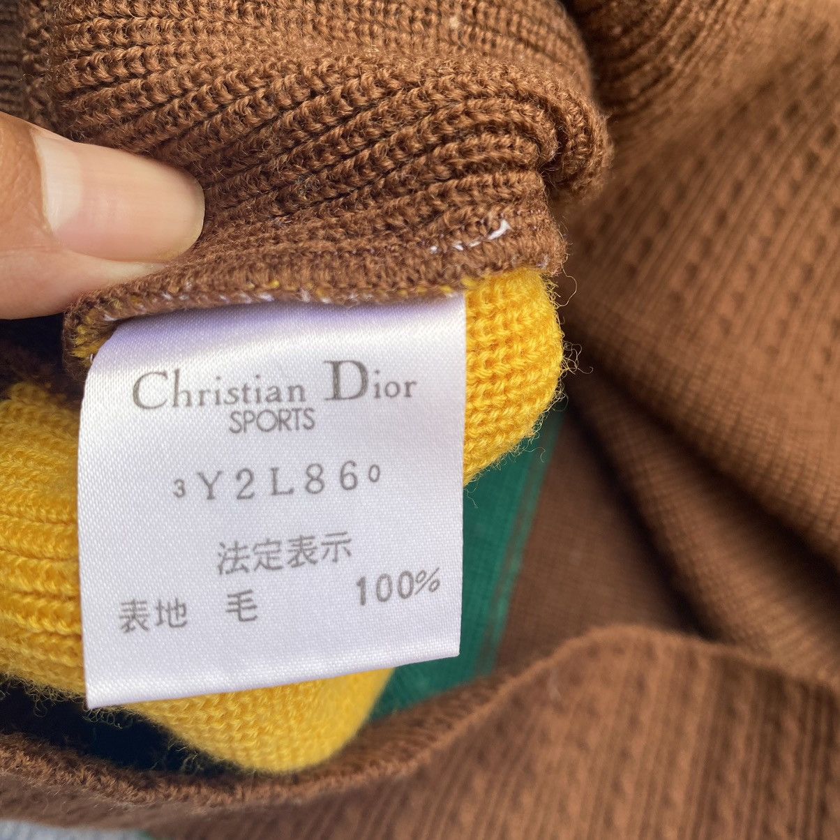Christian Dior Monsieur christian dior sport knitwear Size US M / EU 48-50 / 2 - 7 Thumbnail