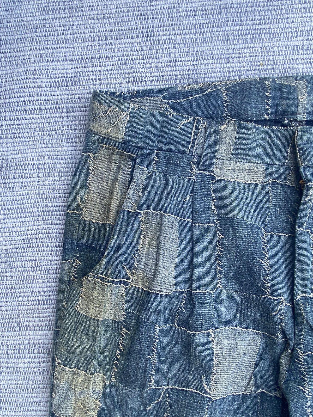 Japanese Brand patch denim pants Size US 33 - 2 Thumbnail