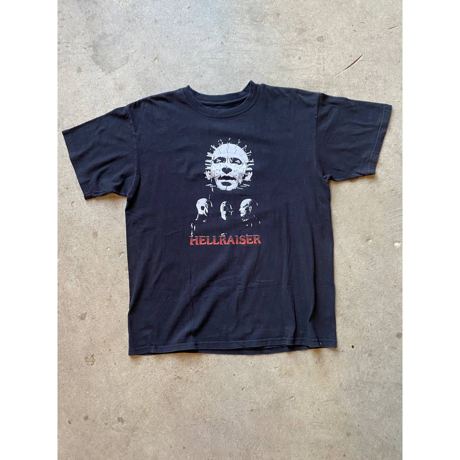 2006 - Hellraiser Horror Movie Halloween Tee Y2K - L