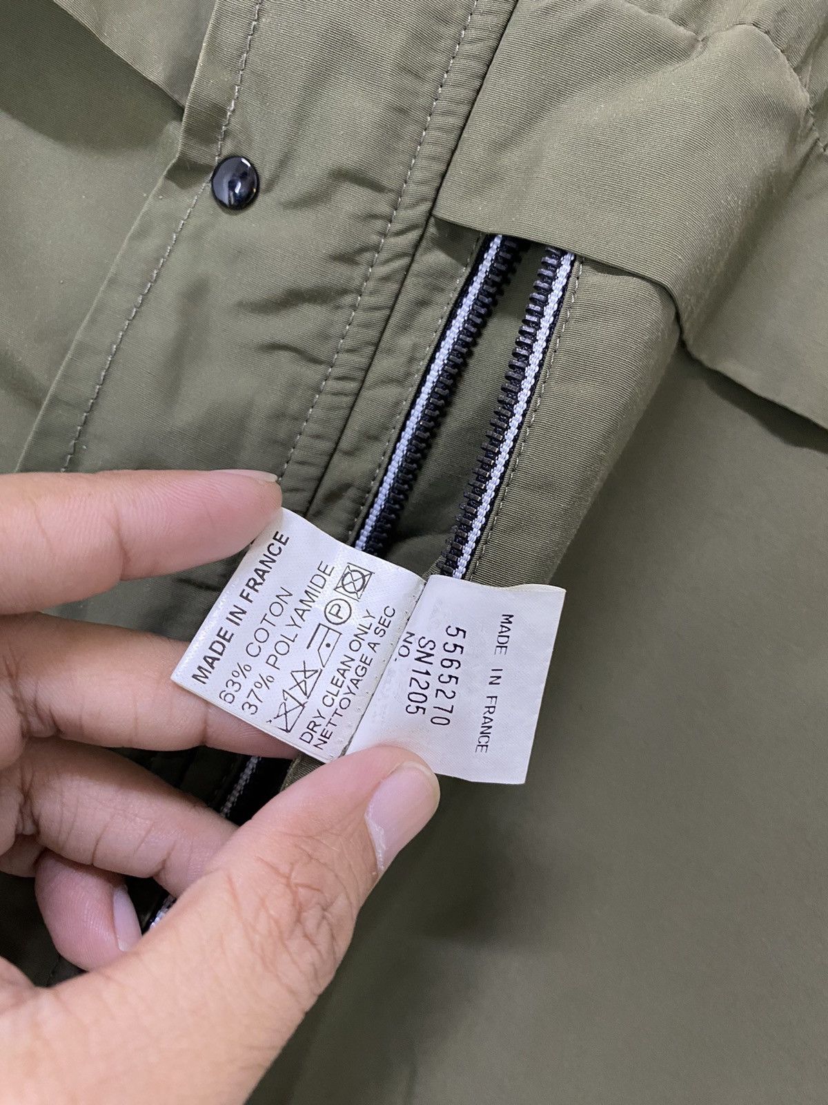 Christophe Lemaire Christophe lemaire Zipper Shirt Design High Collar Design Size US M / EU 48-50 / 2 - 5 Thumbnail