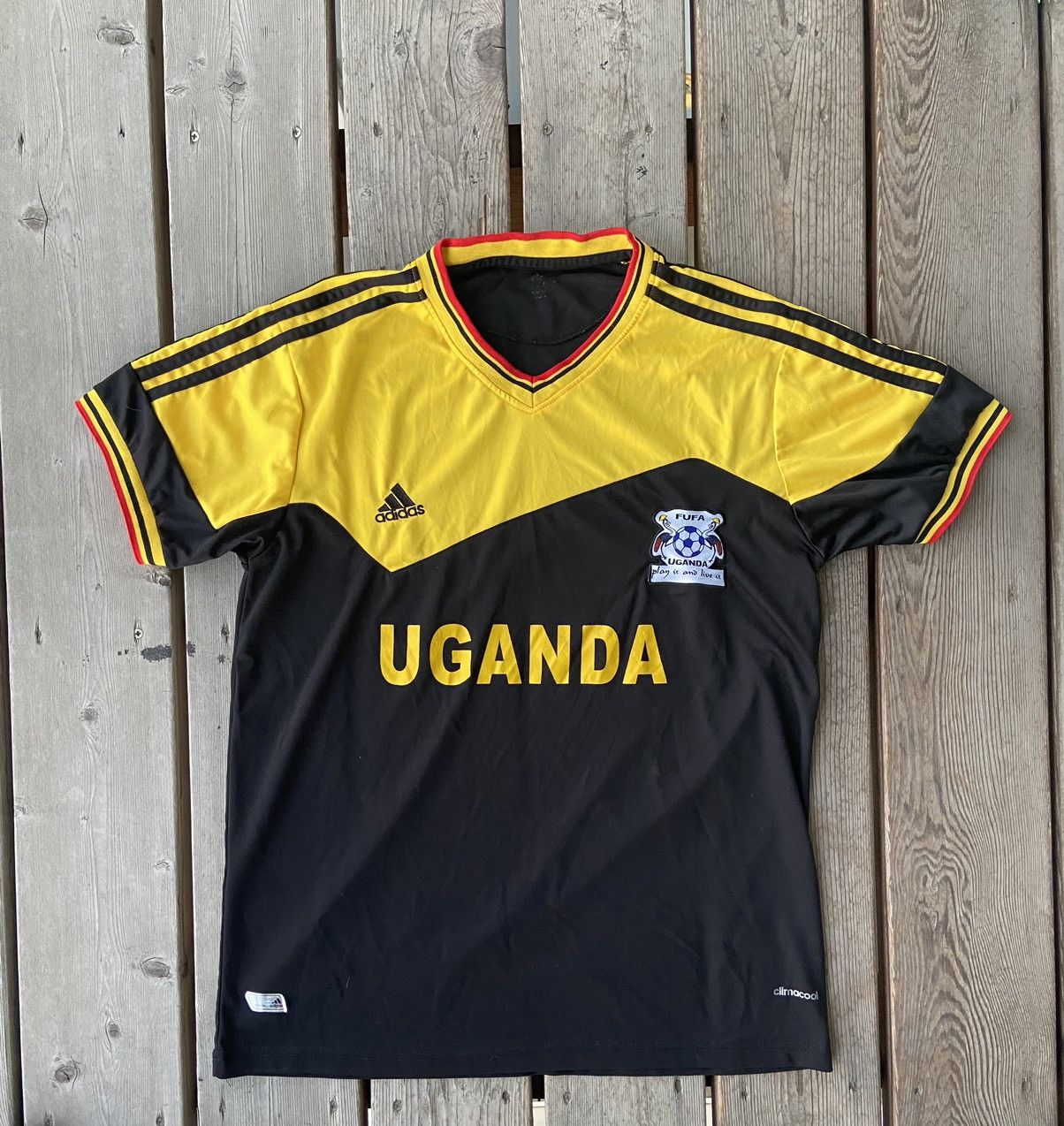 Adidas × Streetwear Rare Uganda National Team Jersey | Grailed