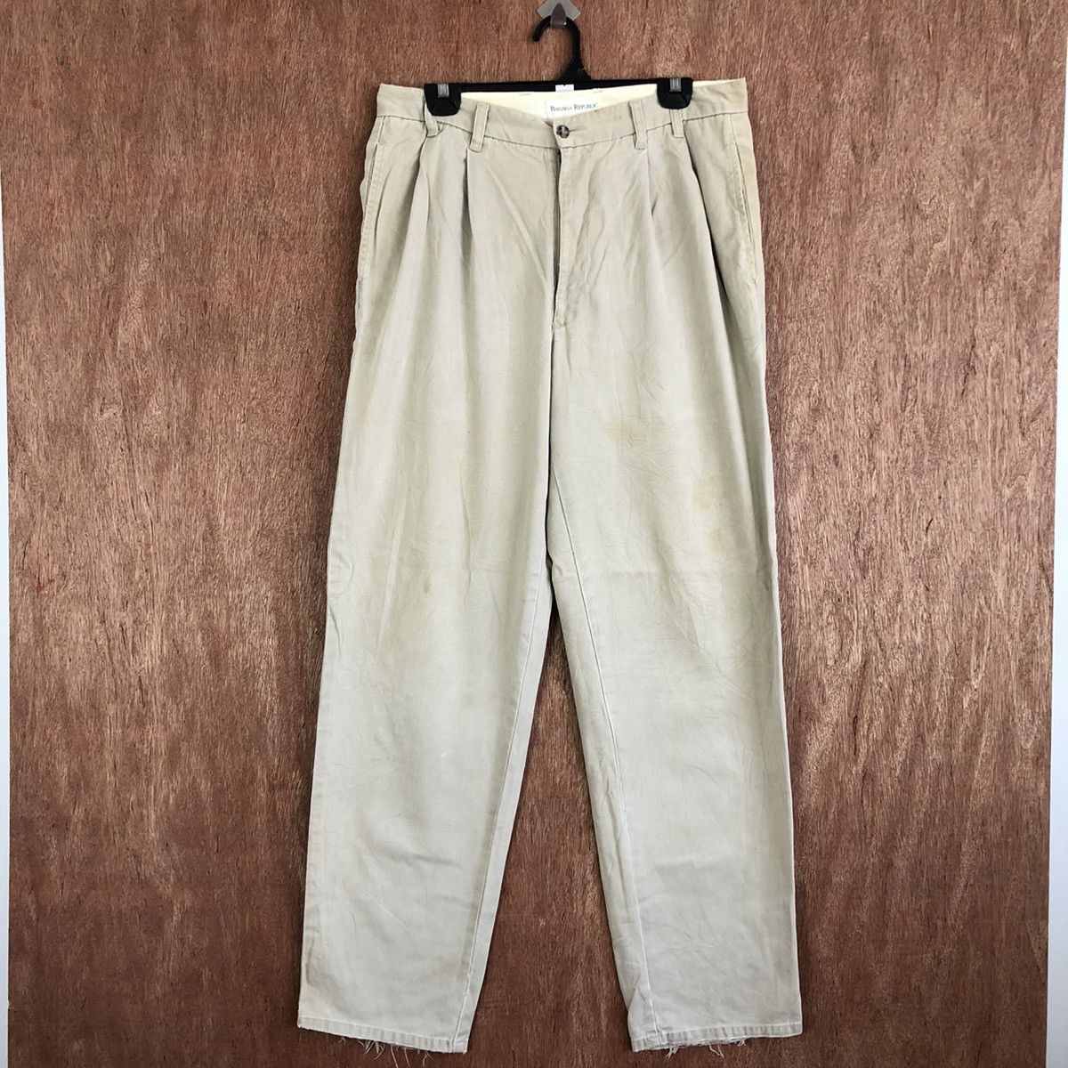 Banana Republic Banana Republic Cream Casual Pants #A013 Size US 31 - 1 Thumbnail