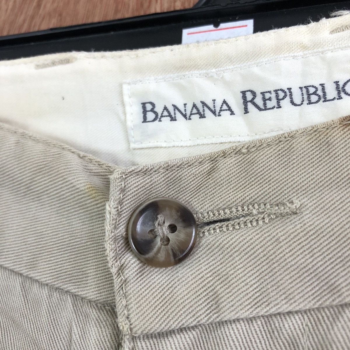 Banana Republic Banana Republic Cream Casual Pants #A013 Size US 31 - 5 Thumbnail
