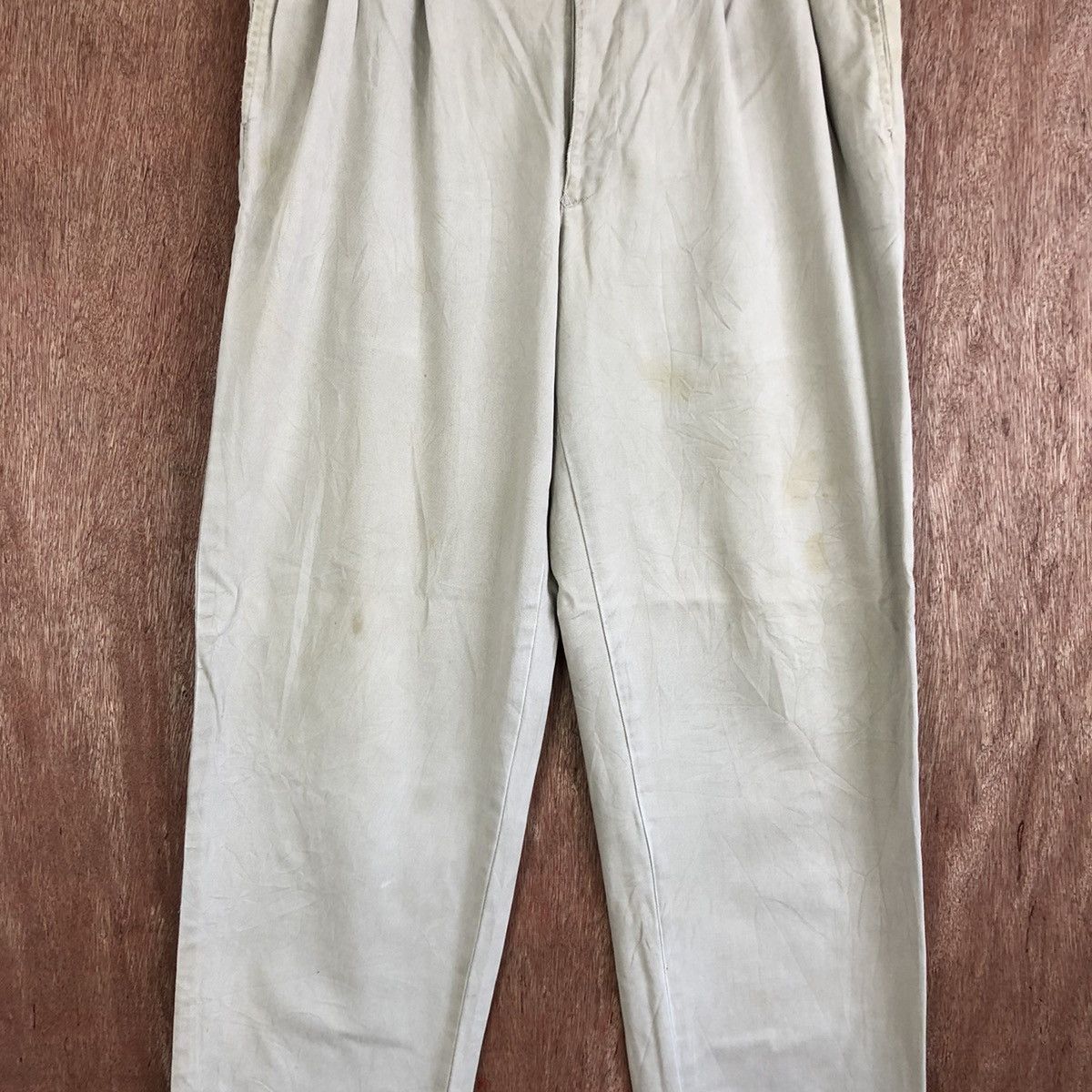 Banana Republic Banana Republic Cream Casual Pants #A013 Size US 31 - 4 Thumbnail