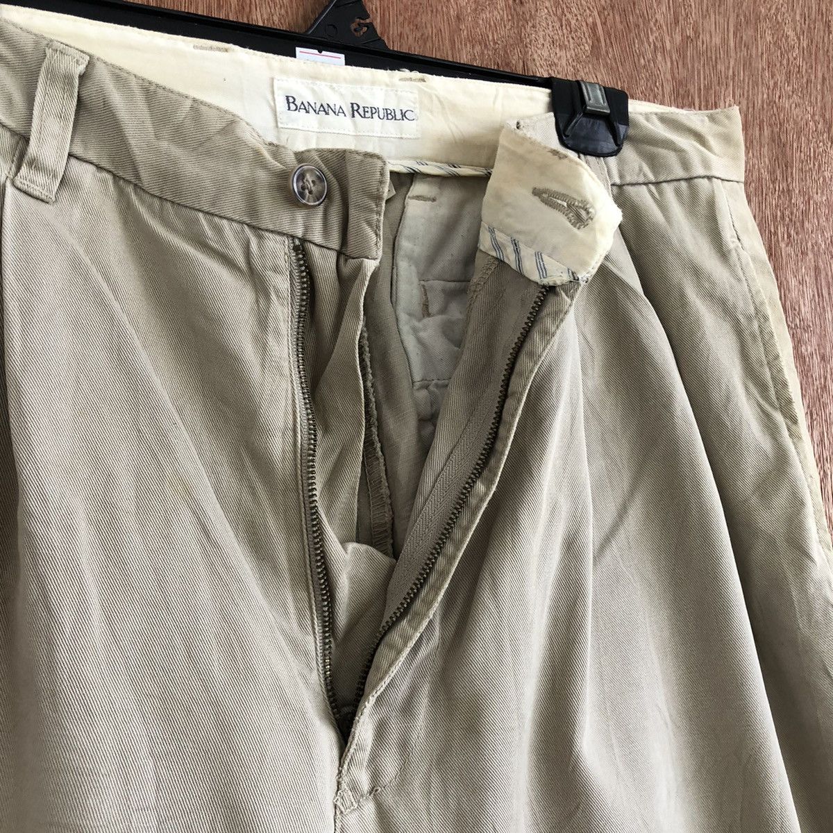 Banana Republic Banana Republic Cream Casual Pants #A013 Size US 31 - 6 Thumbnail