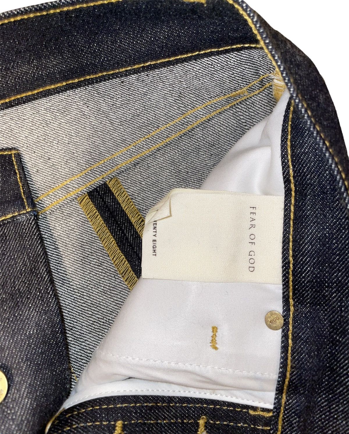 Fear of God Fear of god fifth collection selvedge zipper denim Size US 28 / EU 44 - 5 Thumbnail