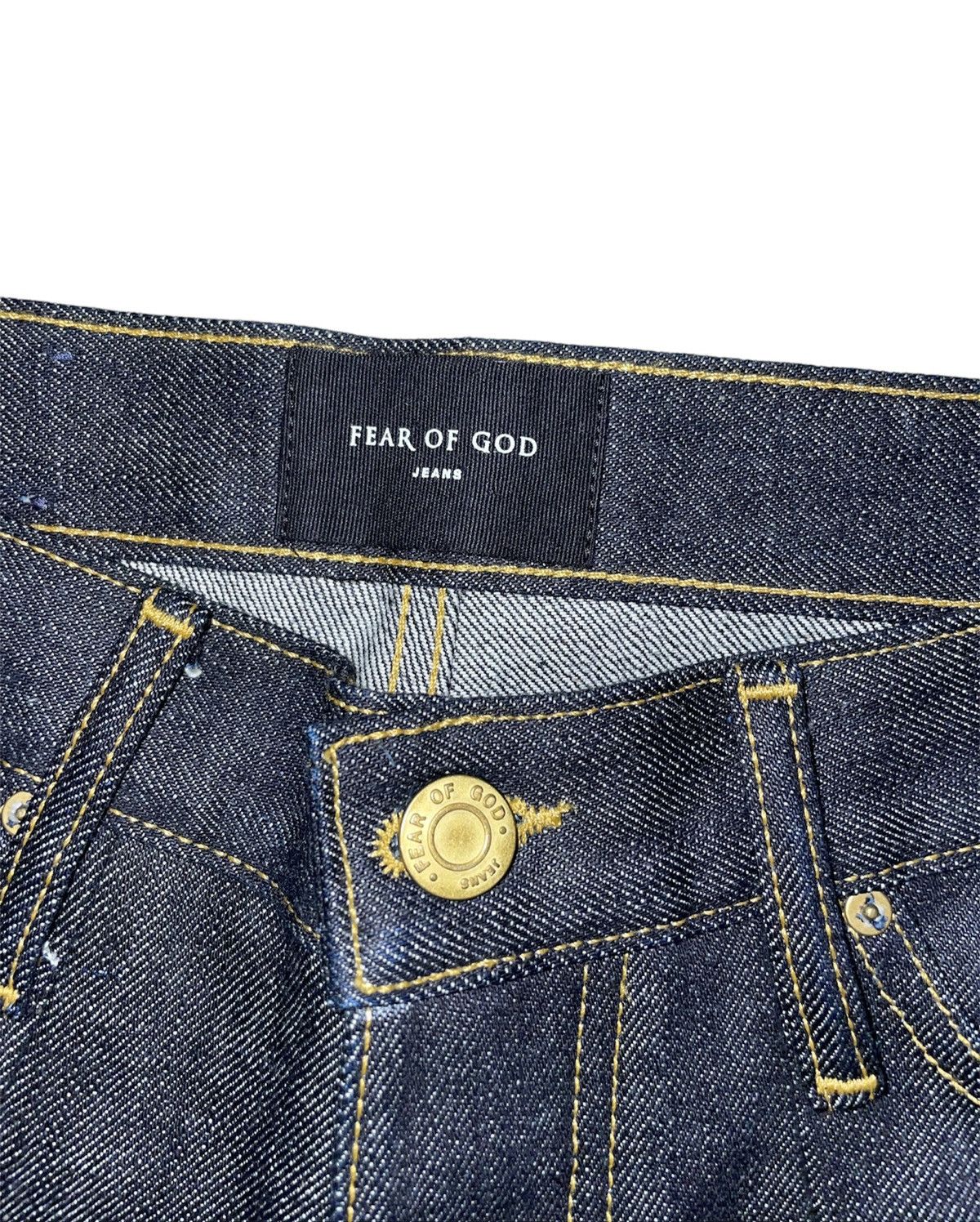 Fear of God Fear of god fifth collection selvedge zipper denim Size US 28 / EU 44 - 3 Thumbnail