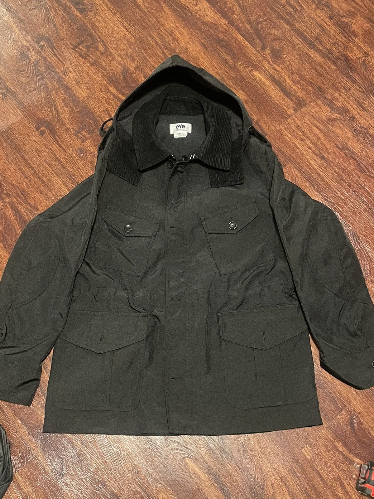 ジャケット・アウター eYe COMME JUNYA MAN Navy Deck Parka L eYe COMME JUNYA MAN Navy Deck Parka L