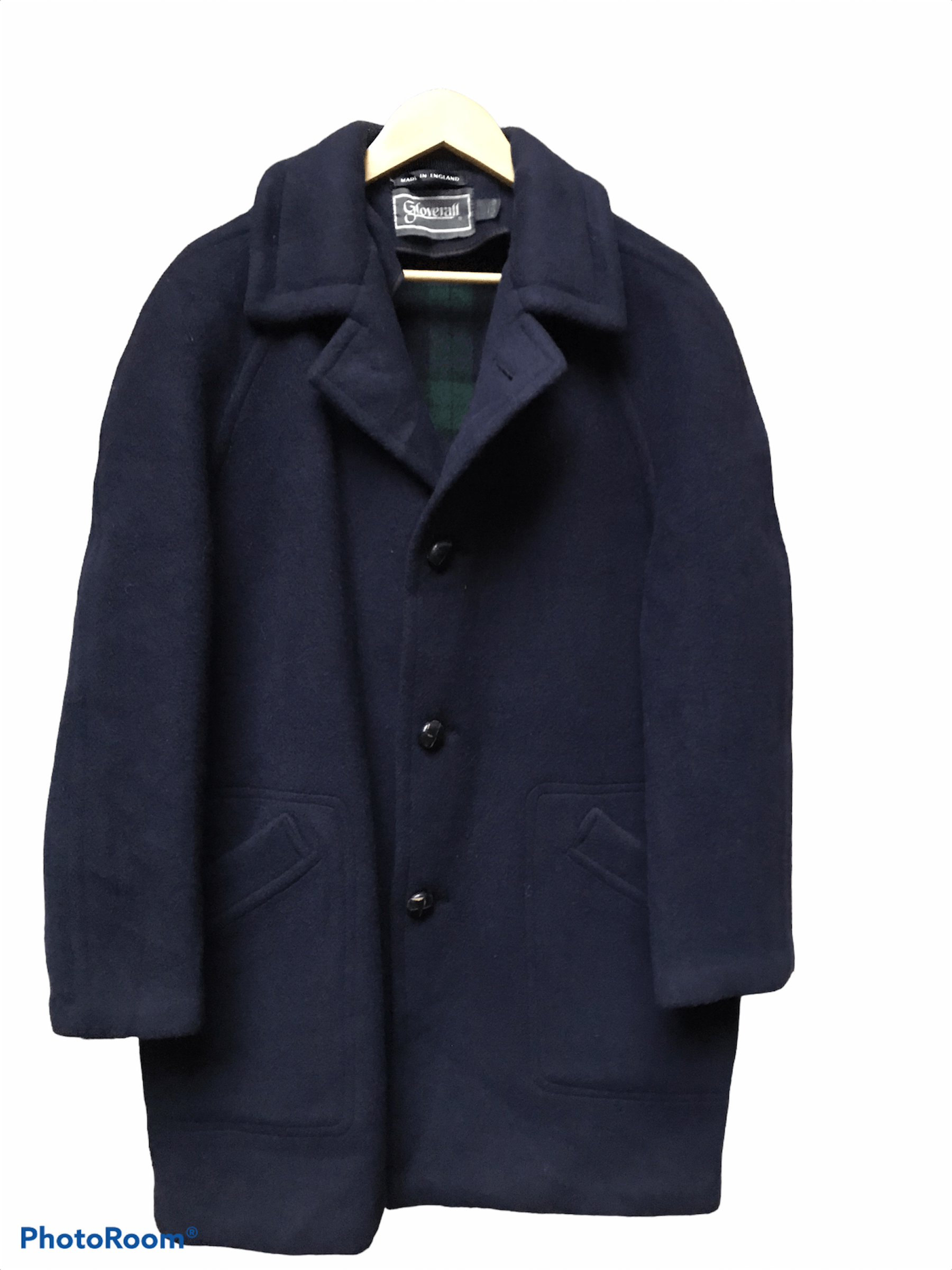 Rare !! Gloverall Button Ups Wool Jacket