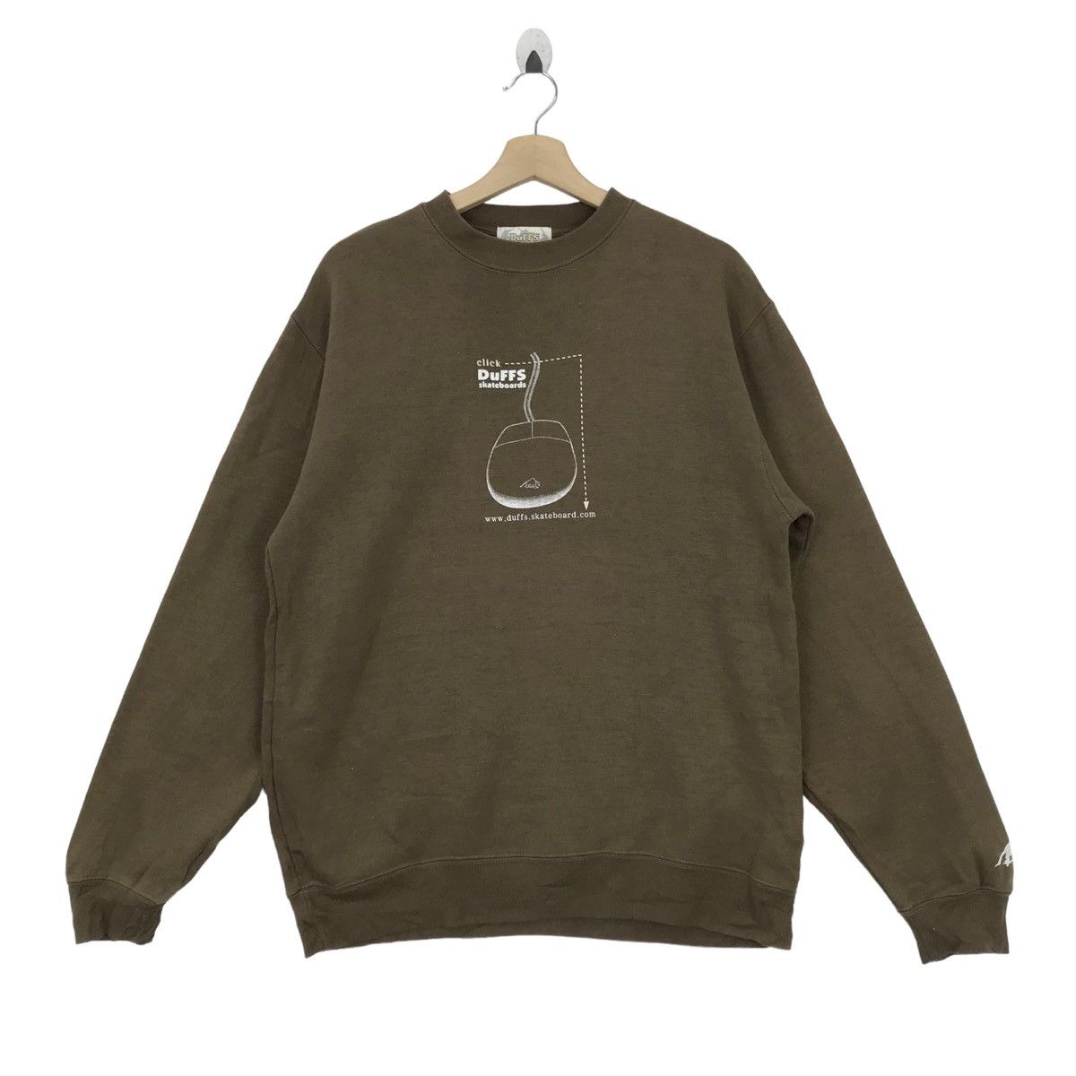 Vintage DUFFS Skateboarding Sweatshirt Pullover Jumper Big