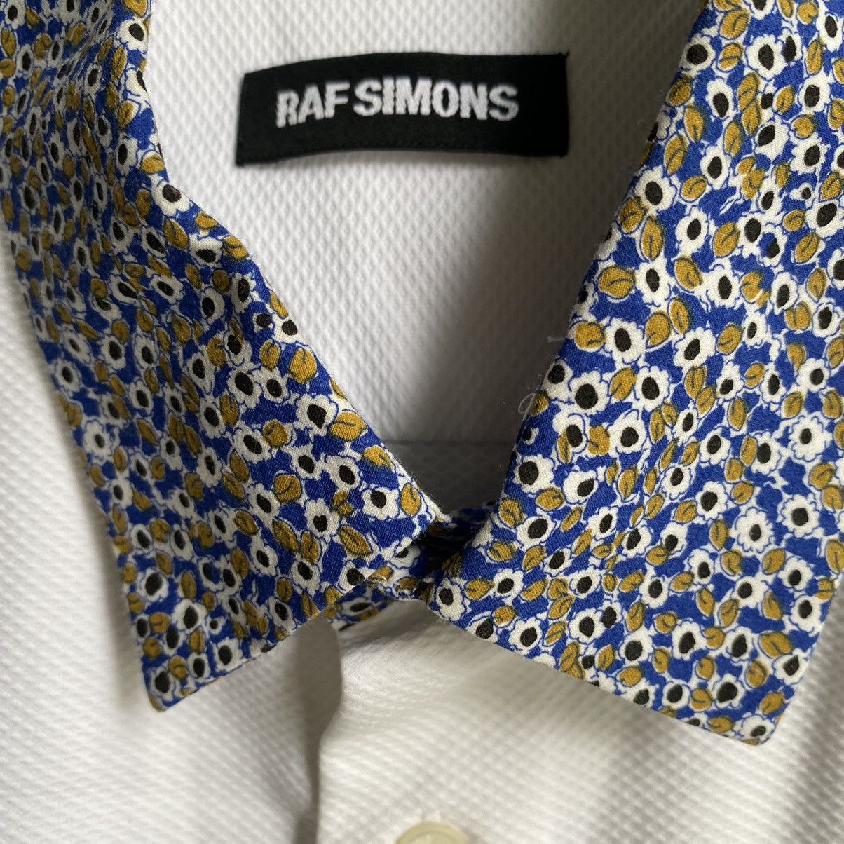 Raf Simons SS13 Floral Collar Oversize Sleeveless Shirt Size US M / EU 48-50 / 2 - 6 Thumbnail