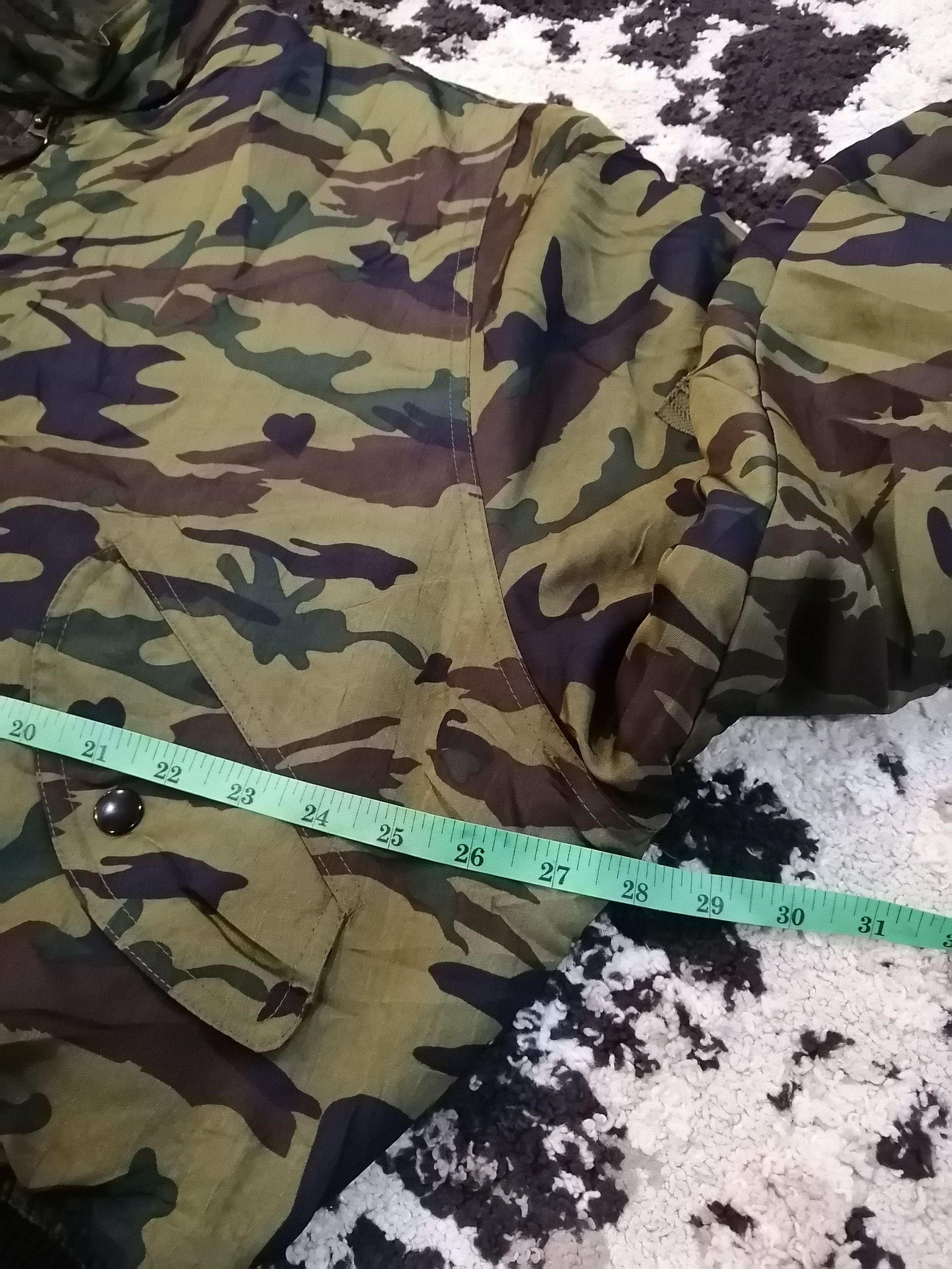 Jean Paul Gaultier Vintage Junior Gaultier Camo Cropped Oversize Jacket Size US M / EU 48-50 / 2 - 13 Thumbnail