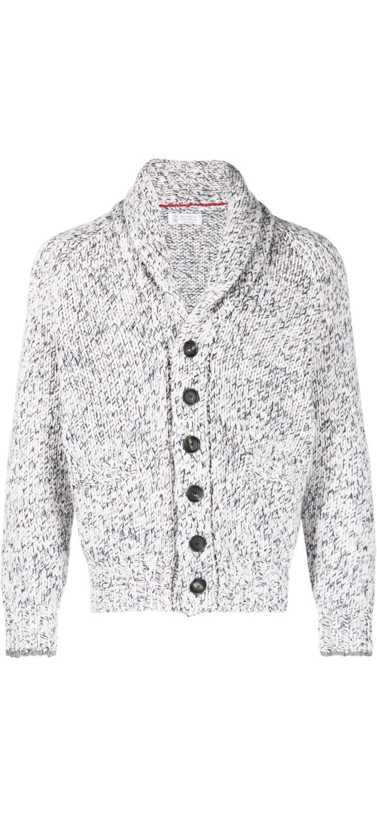 Brunello Cucinelli Patch Pocket Wool Cardigan