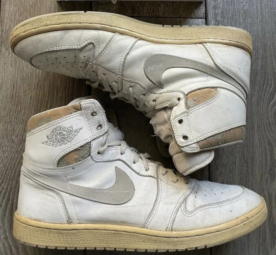 1985 jordan 1 natural grey