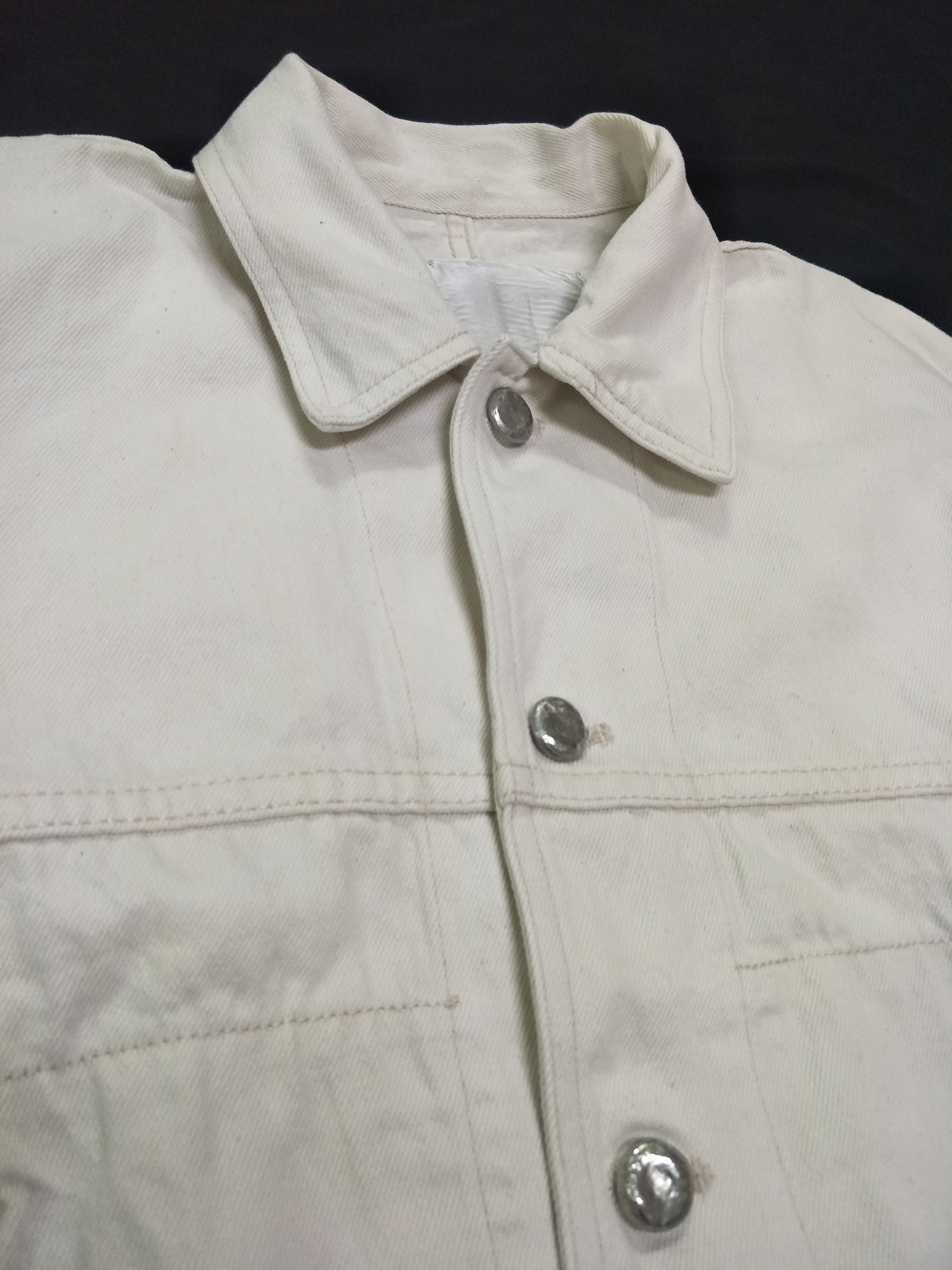 Issey Miyake Archive Cropped Trucker Denim Issey Miyake Jeans Plantation Size US M / EU 48-50 / 2 - 3 Thumbnail