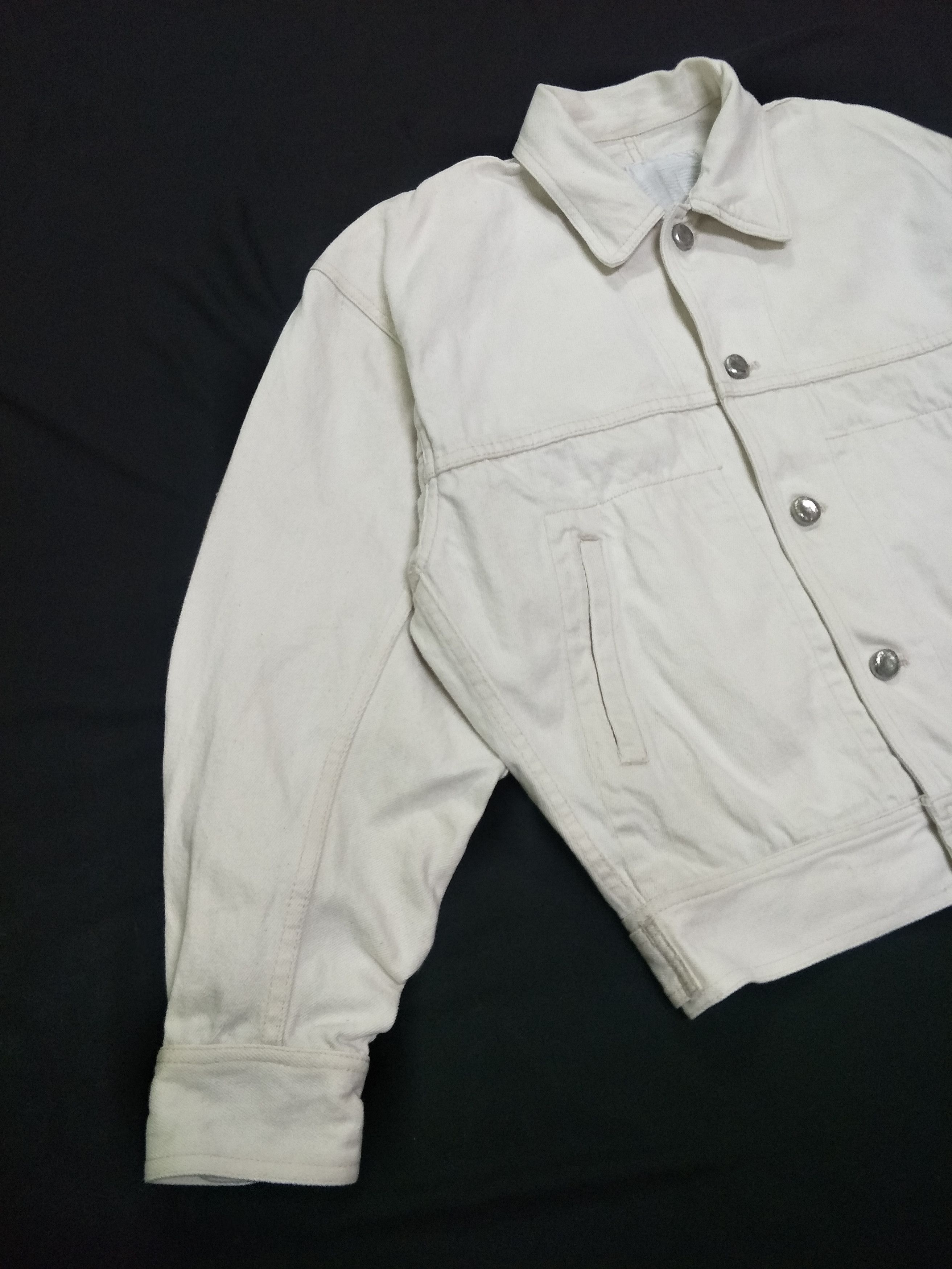 Issey Miyake Archive Cropped Trucker Denim Issey Miyake Jeans Plantation Size US M / EU 48-50 / 2 - 5 Thumbnail