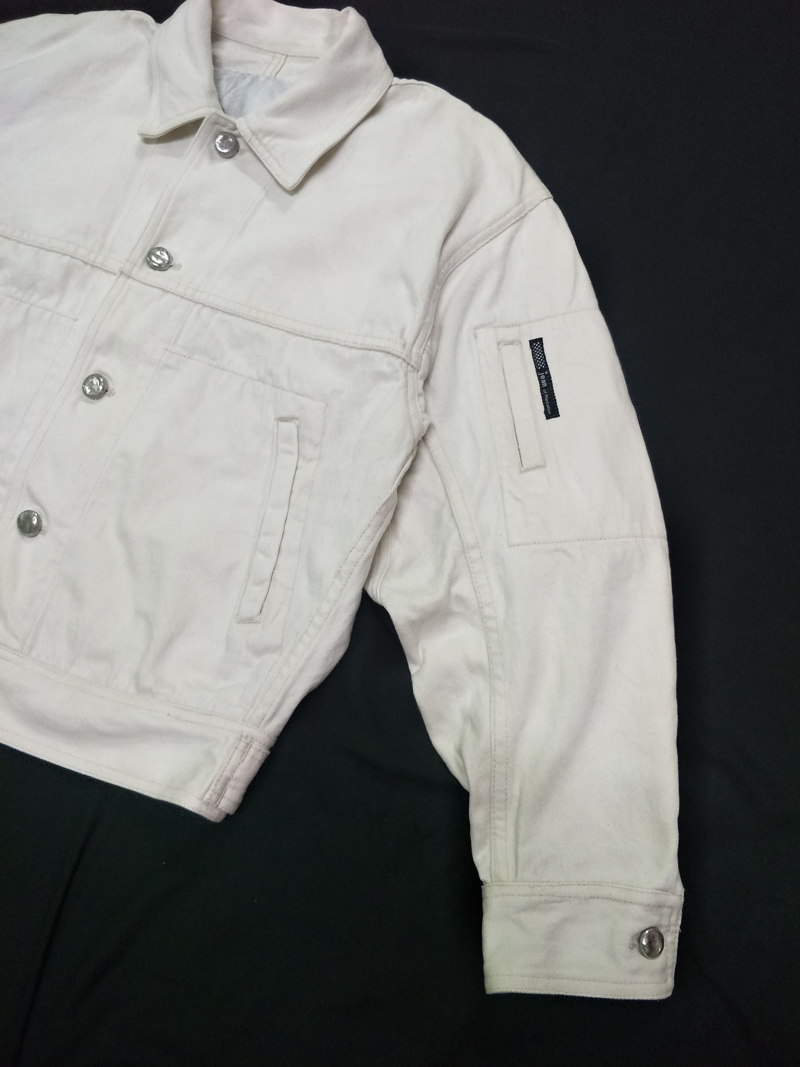 Issey Miyake Archive Cropped Trucker Denim Issey Miyake Jeans Plantation Size US M / EU 48-50 / 2 - 4 Thumbnail