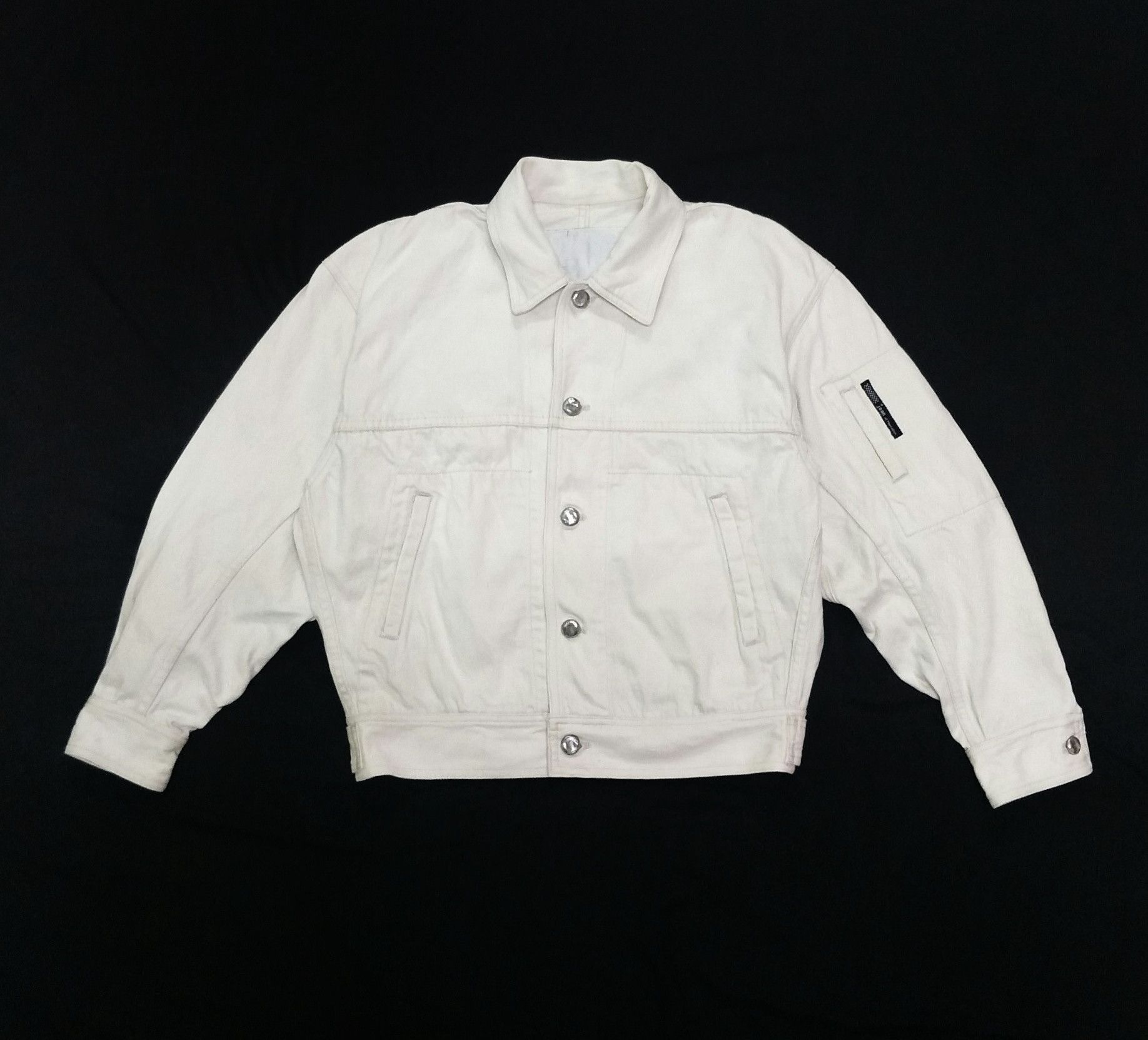 Issey Miyake Archive Cropped Trucker Denim Issey Miyake Jeans Plantation Size US M / EU 48-50 / 2 - 1 Thumbnail
