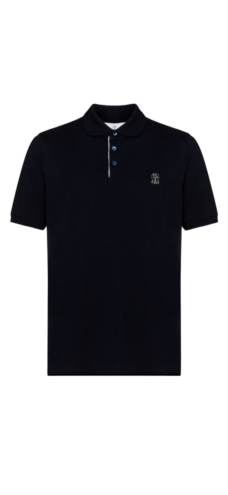 Brunello Cucinelli Logo Cotton Polo Shirt