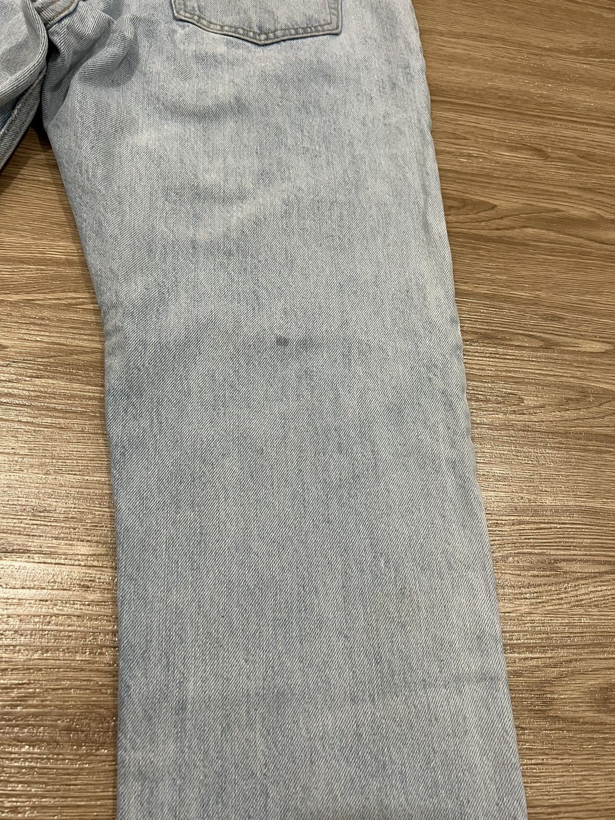 H&M 🔥MEGA RARE🔥Smiley Painter Jeans Kapital Style Size US 34 / EU 50 - 8 Thumbnail