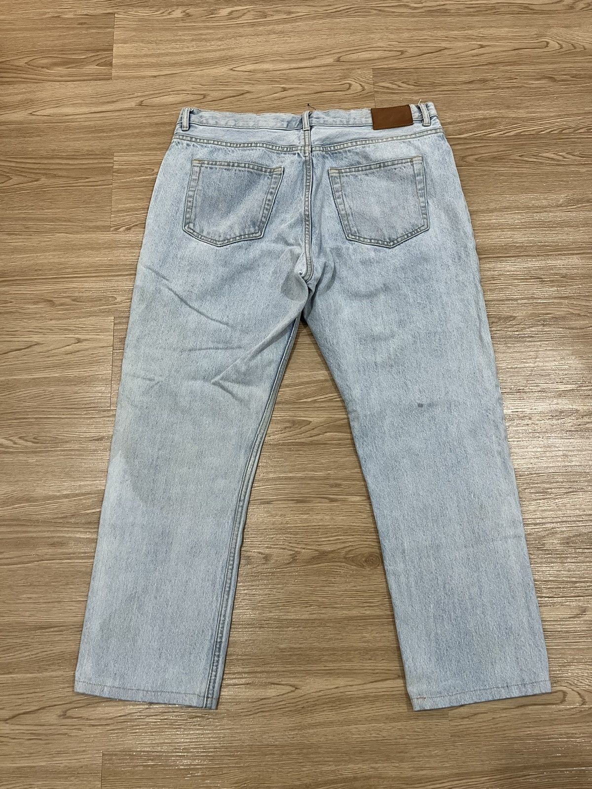 H&M 🔥MEGA RARE🔥Smiley Painter Jeans Kapital Style Size US 34 / EU 50 - 2 Thumbnail