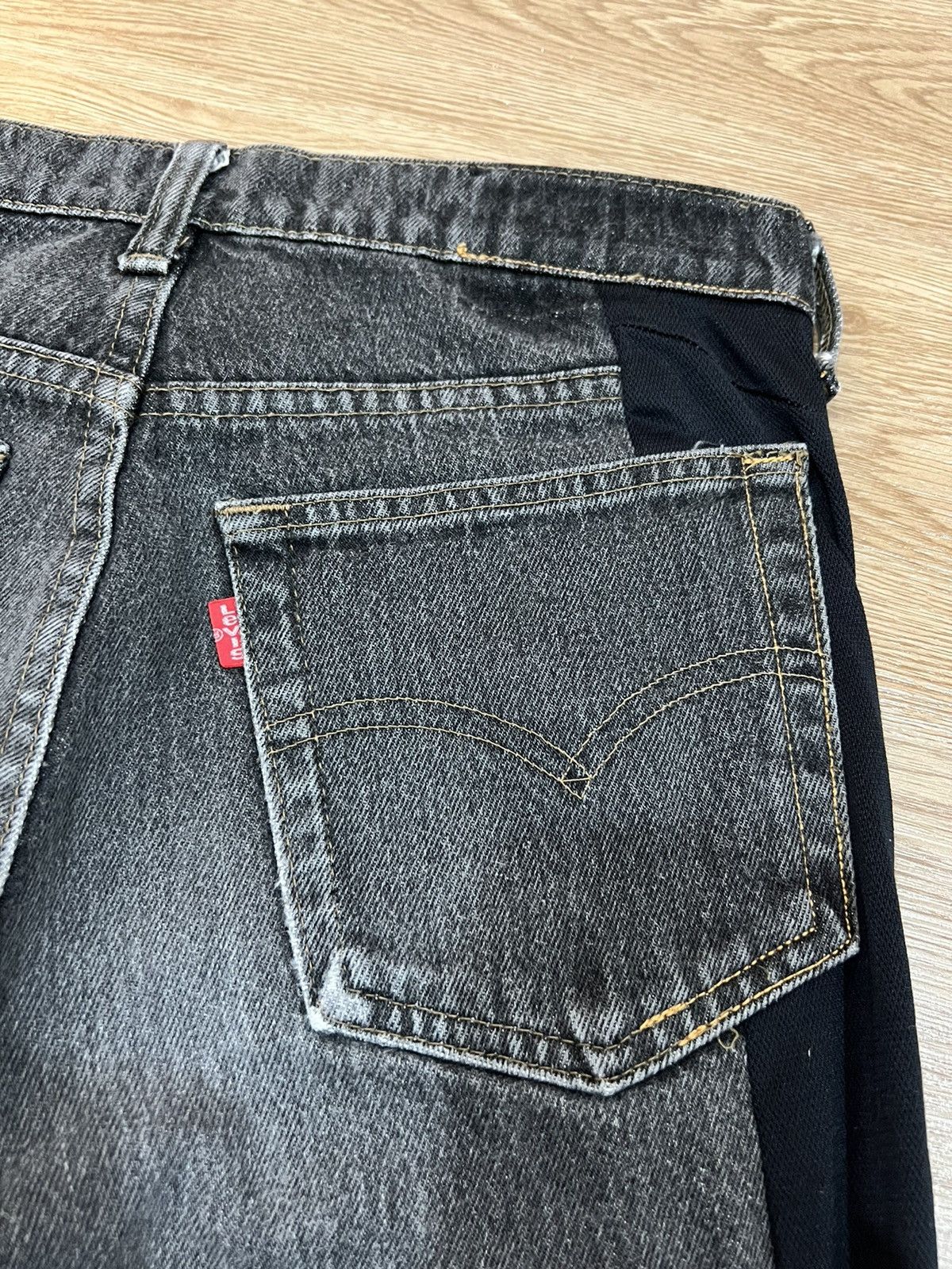Levi's × Vintage Vintage Levis Hybrid Jeans Custom Vetements Style Size US 26 / EU 42 - 5 Thumbnail
