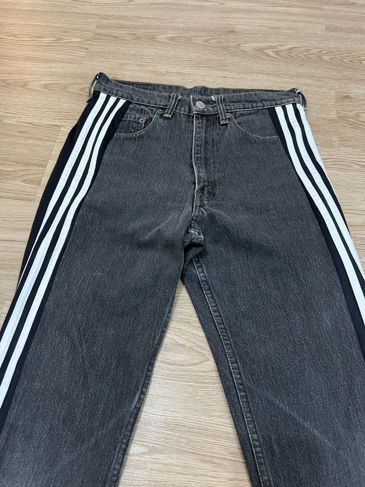 Levi's × Vintage Vintage Levis Hybrid Jeans Custom Vetements Style Size US 26 / EU 42 - 3 Thumbnail