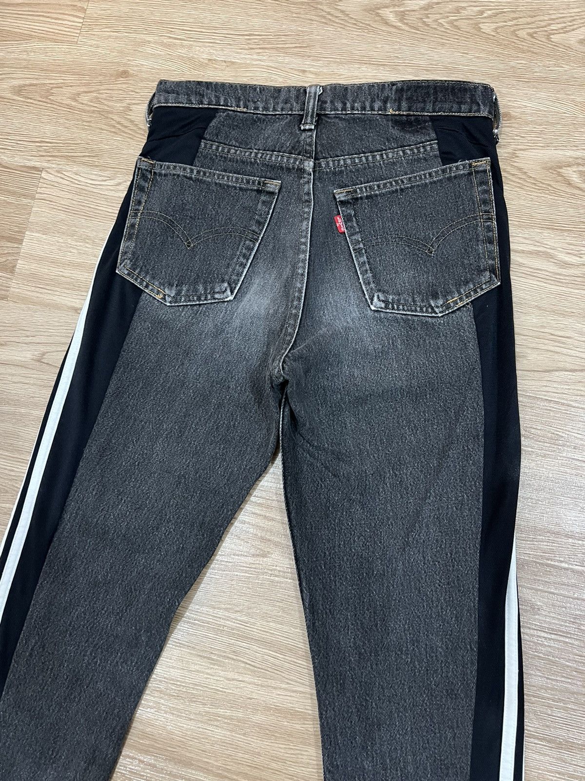 Levi's × Vintage Vintage Levis Hybrid Jeans Custom Vetements Style Size US 26 / EU 42 - 4 Thumbnail
