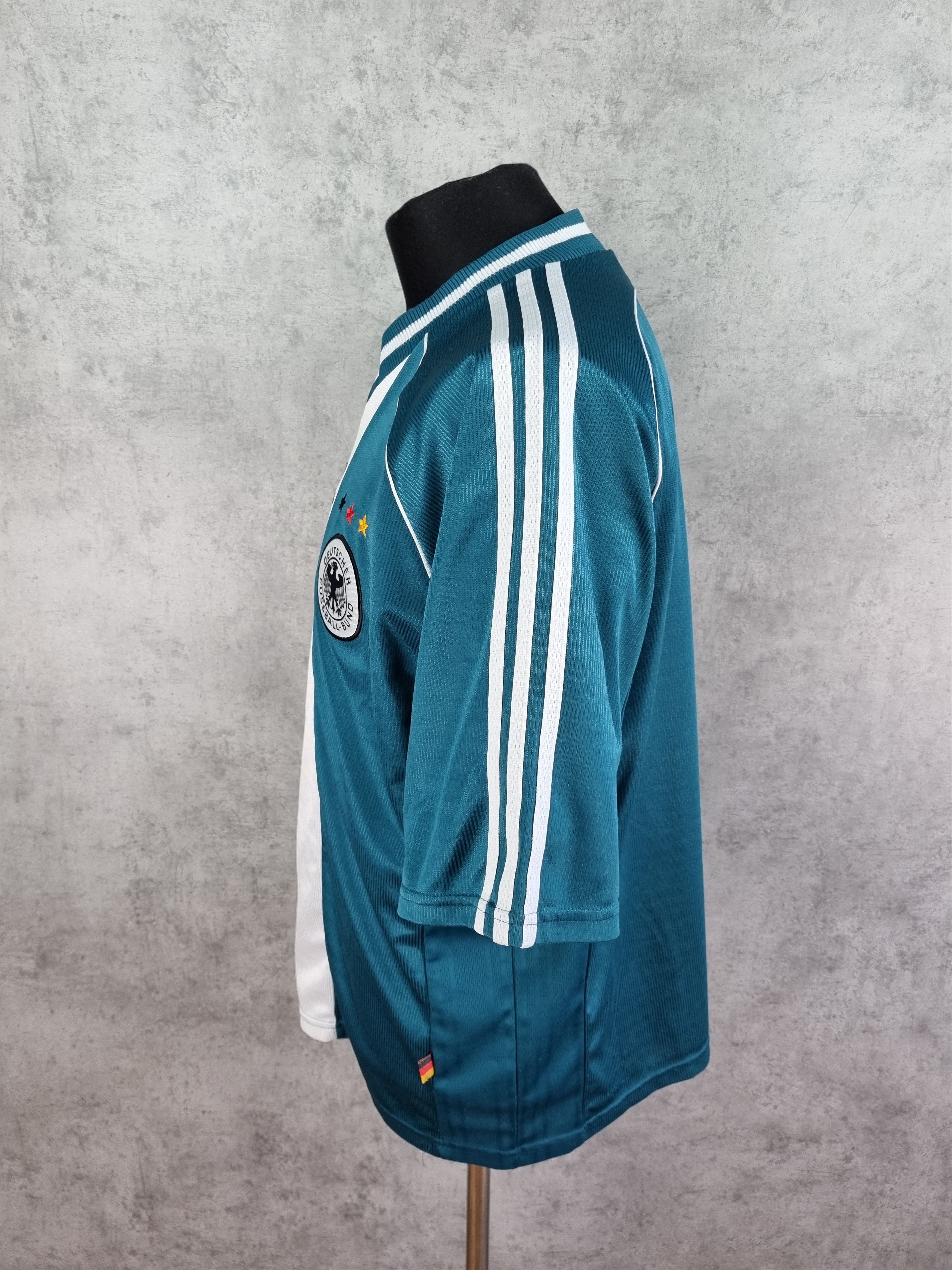Adidas 90s ADIDAS Vintage Jersey German Team Size US XL / EU 56 / 4 - 5 Thumbnail