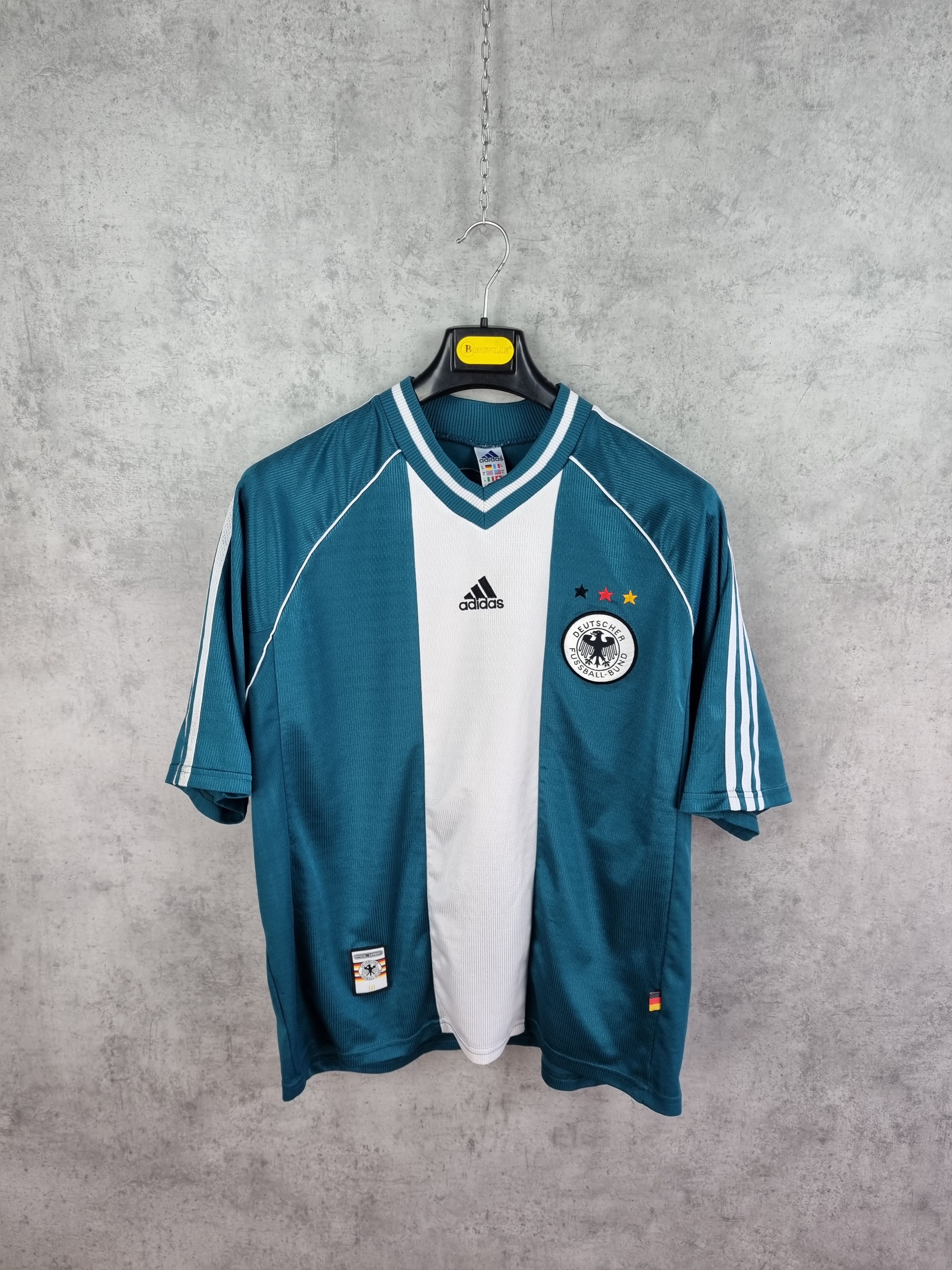 Adidas 90s ADIDAS Vintage Jersey German Team Size US XL / EU 56 / 4 - 1 Thumbnail