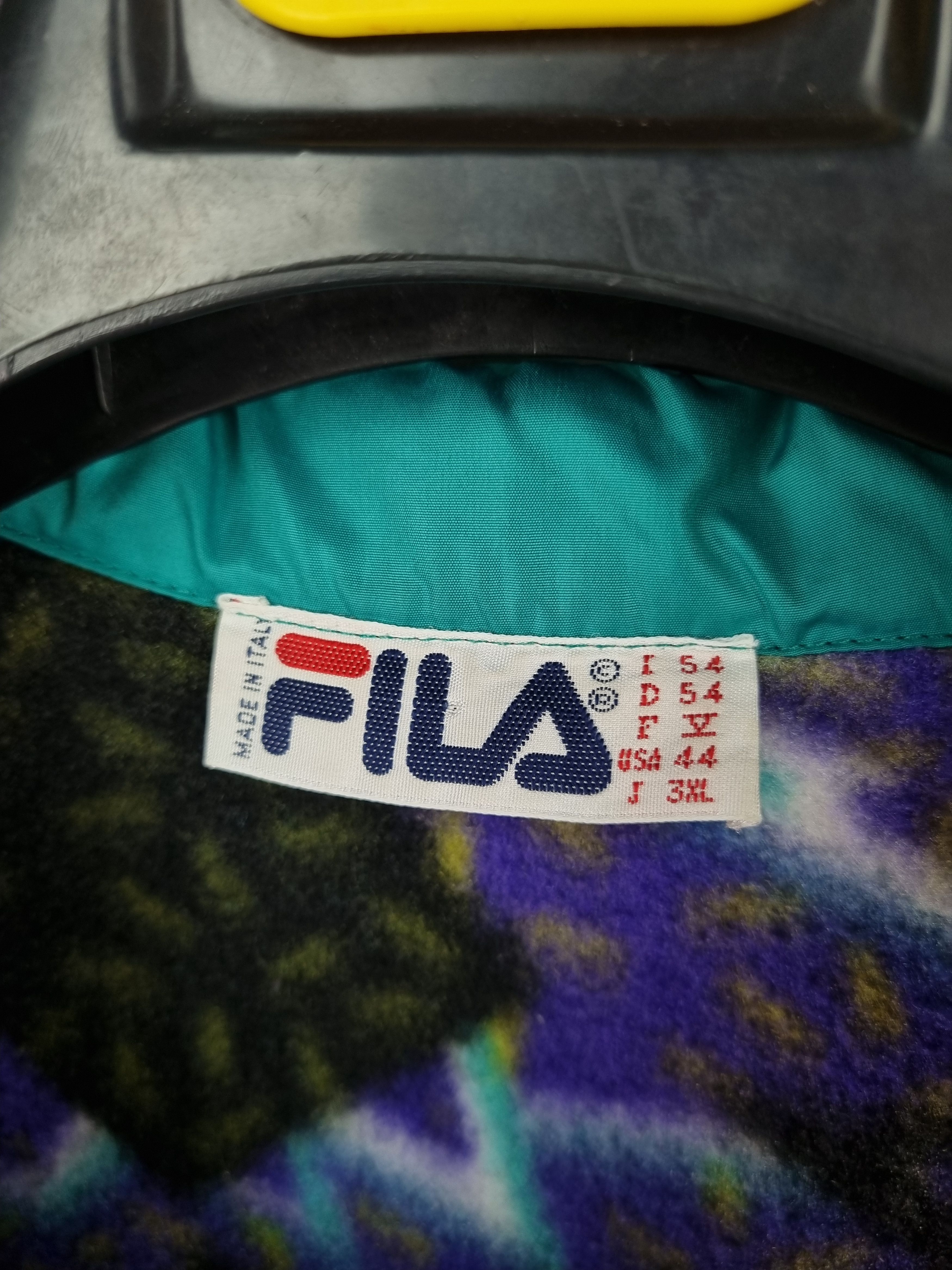 Fila × Polartec 90s Fila Polartec Fleece Pullover Made in Italy Size US L / EU 52-54 / 3 - 7 Thumbnail
