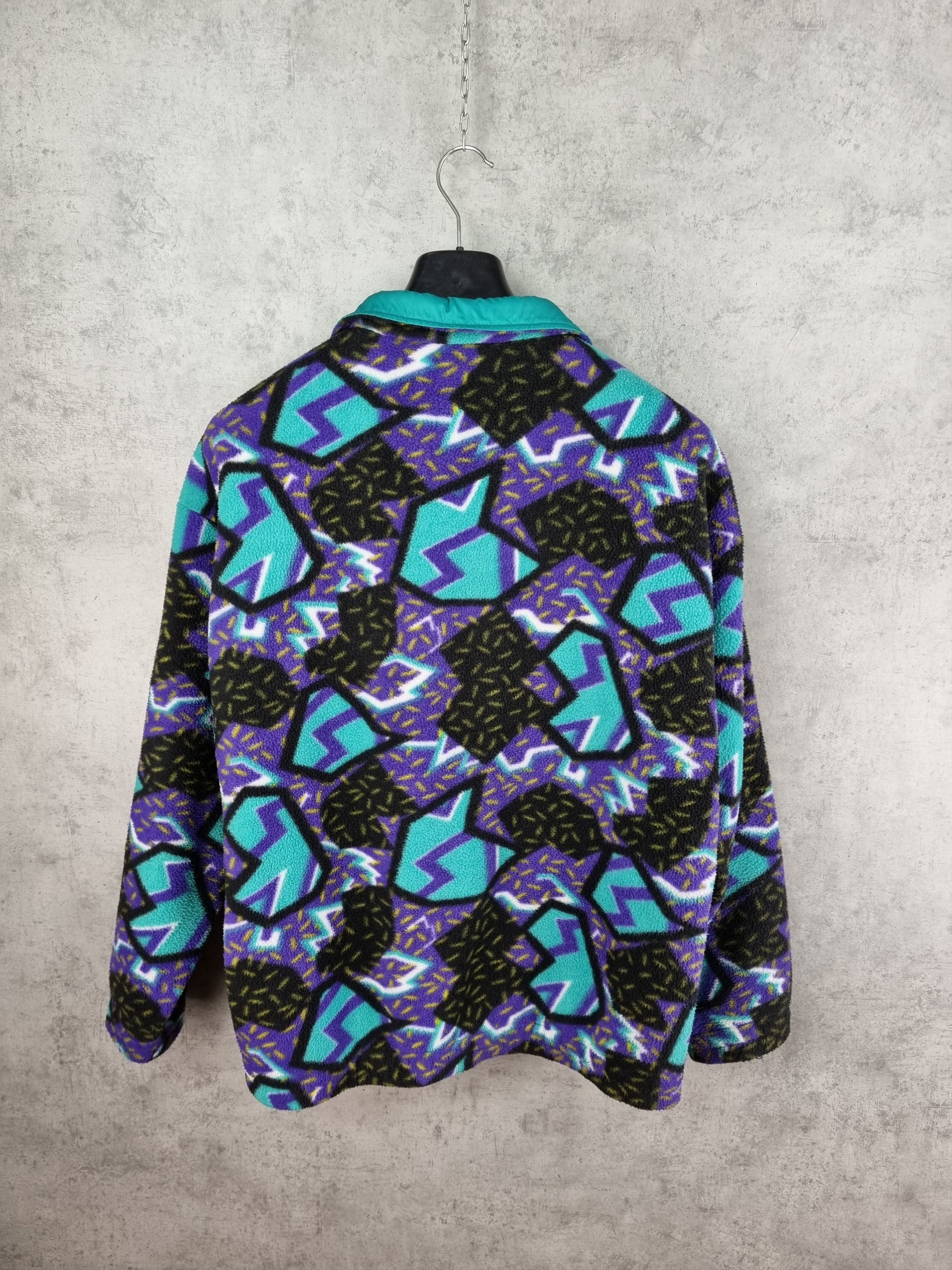 Fila × Polartec 90s Fila Polartec Fleece Pullover Made in Italy Size US L / EU 52-54 / 3 - 3 Thumbnail