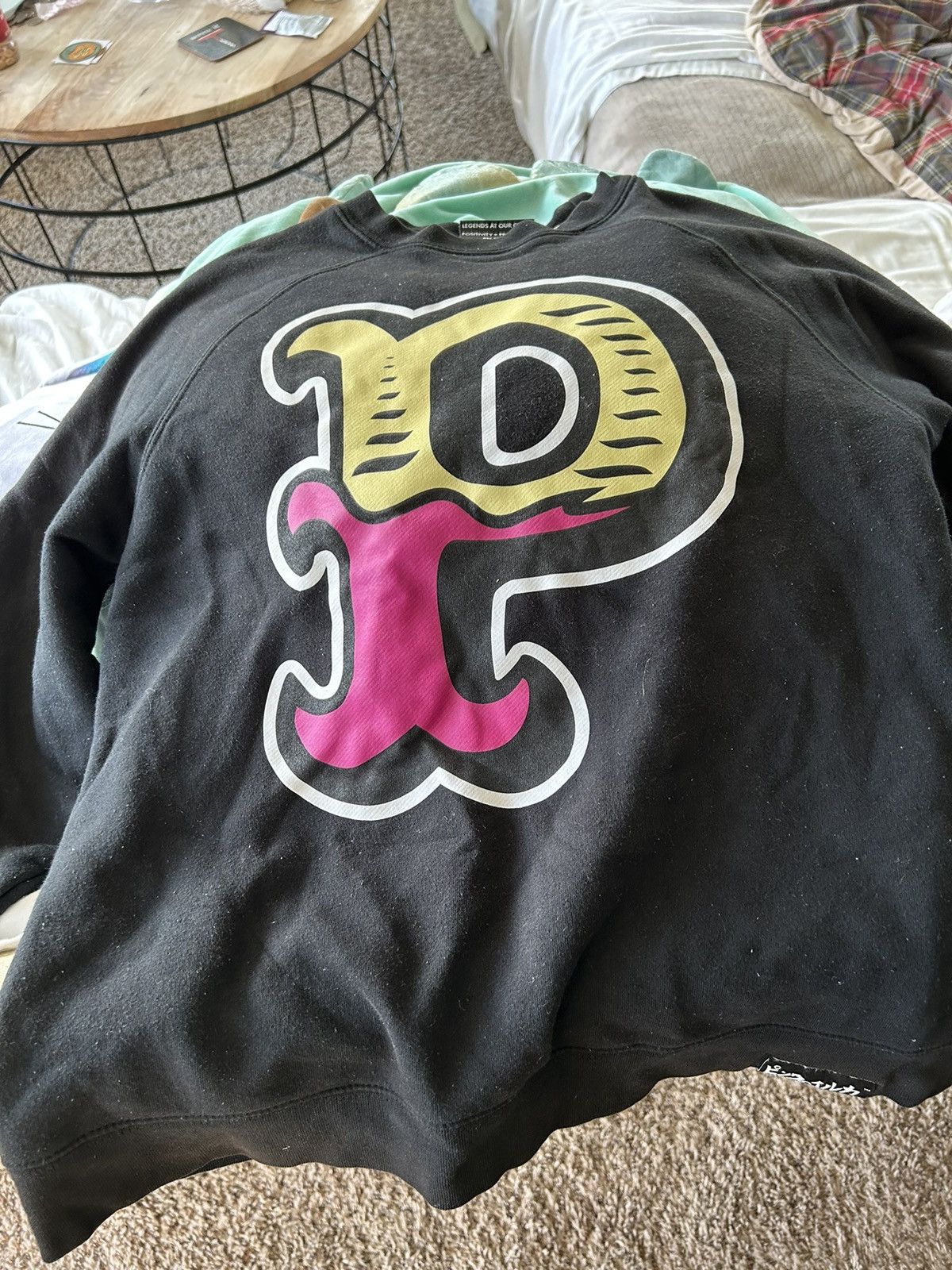 Pink dolphin sweatshirt sales