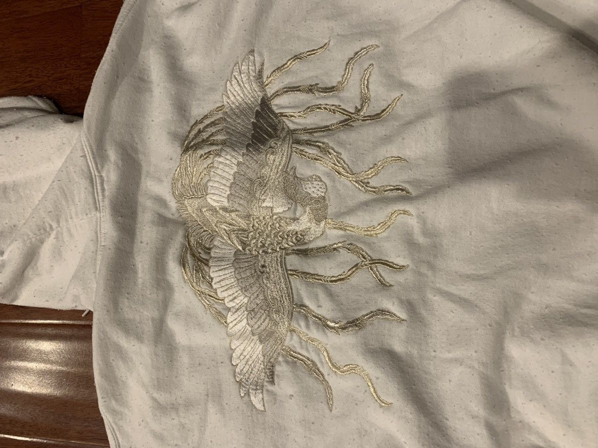Sasquatchfabrix Embroidered Eagle Hoodie Grailed