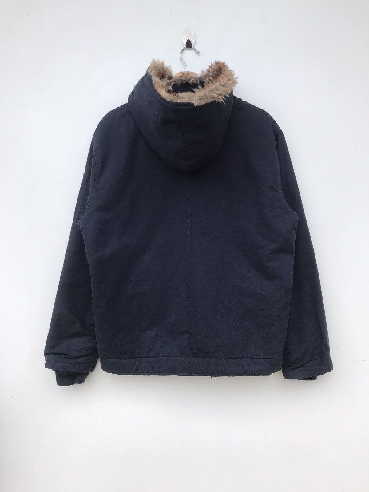 Japanese Brand × Vintage Marine Nationale Fur Bomber Jacket Size US L / EU 52-54 / 3 - 2 Thumbnail
