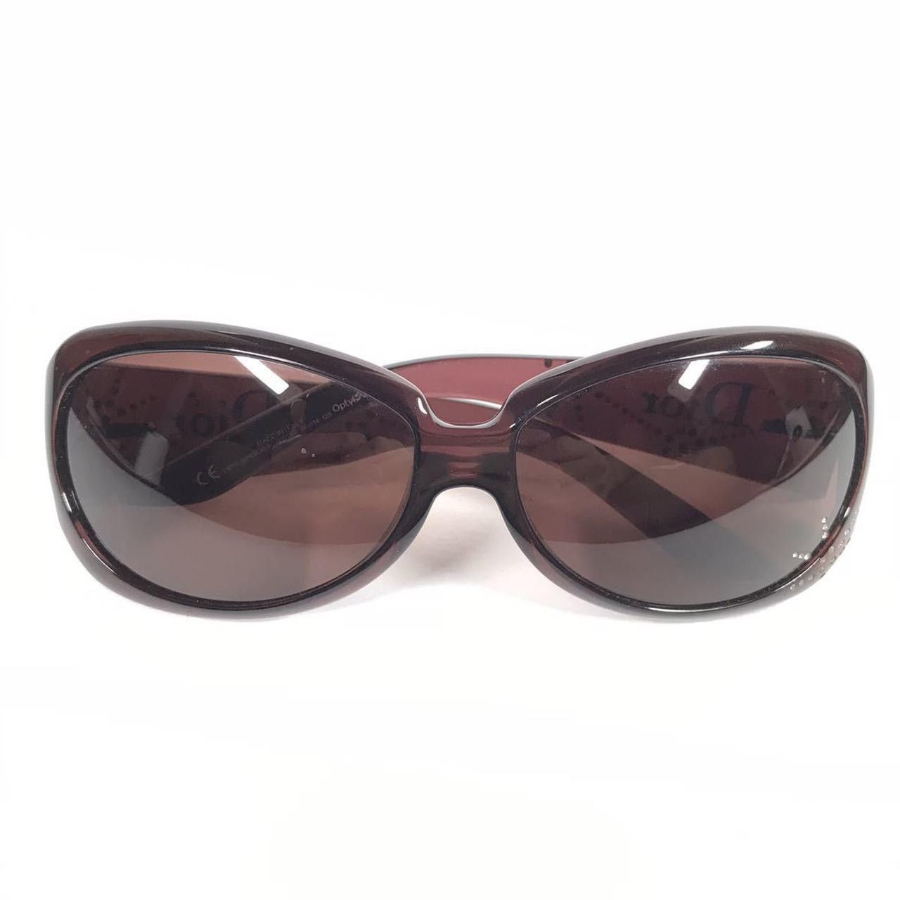 Dior DIOR Vintage Womens Designer Crystal Sunglasses Size ONE SIZE - 1 Thumbnail