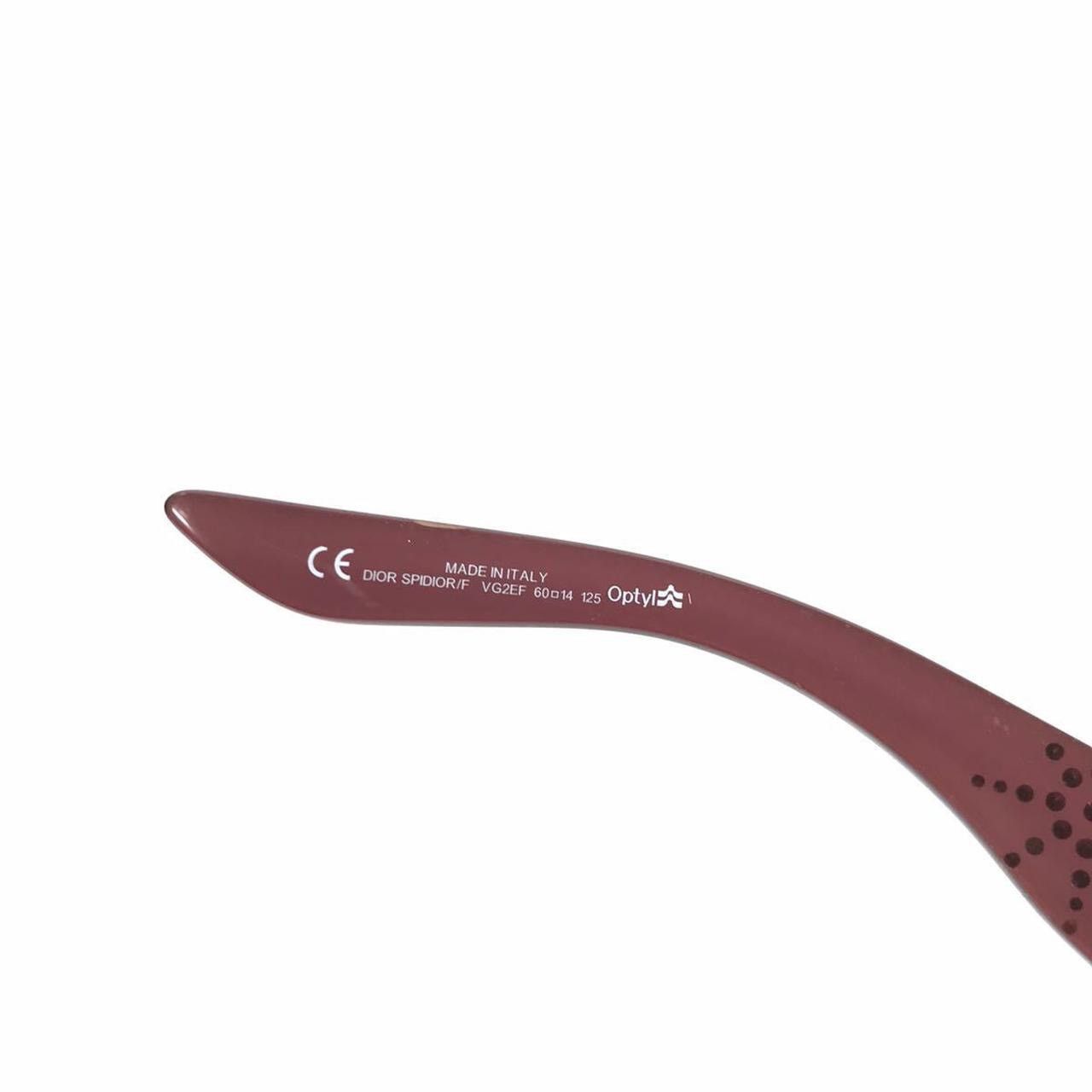 Dior DIOR Vintage Womens Designer Crystal Sunglasses Size ONE SIZE - 4 Thumbnail