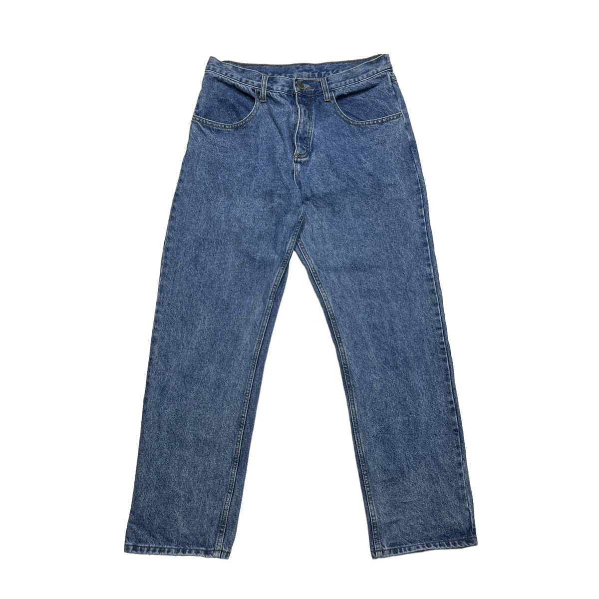 Vintage Vintage 90s John Galt Straight Leg Denim Blue Jeans | Grailed