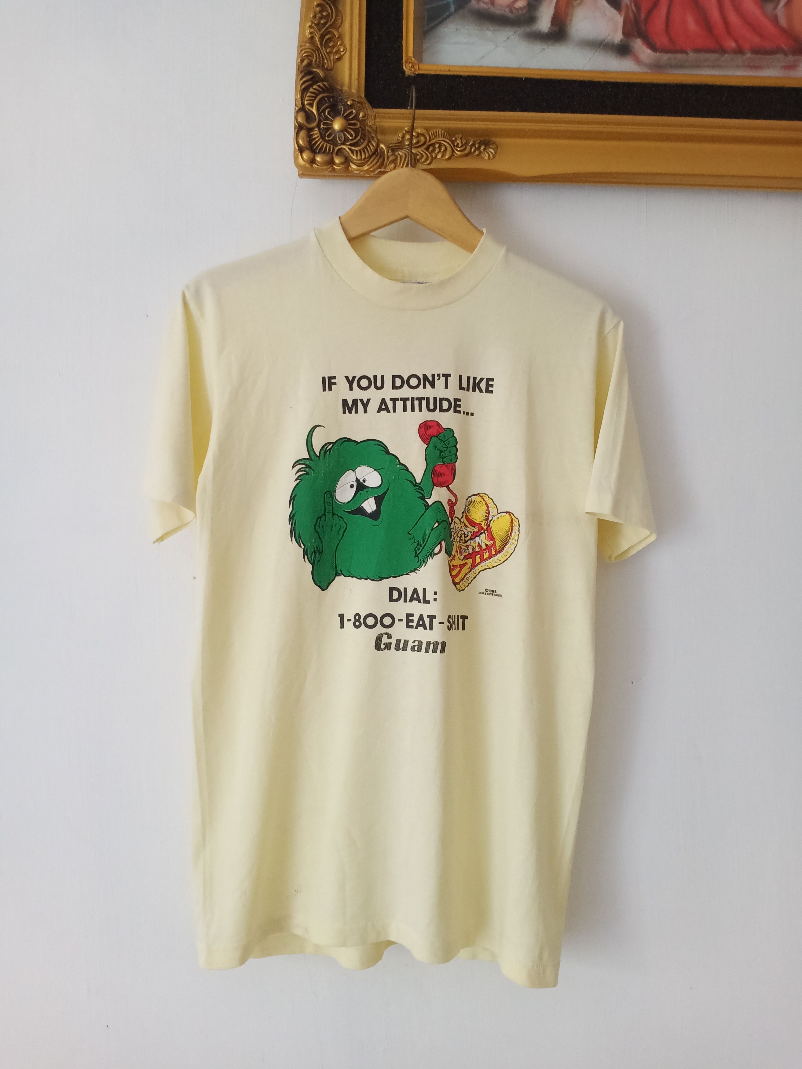 1988 Dial : 1 -800 - Eat - Shit Guam