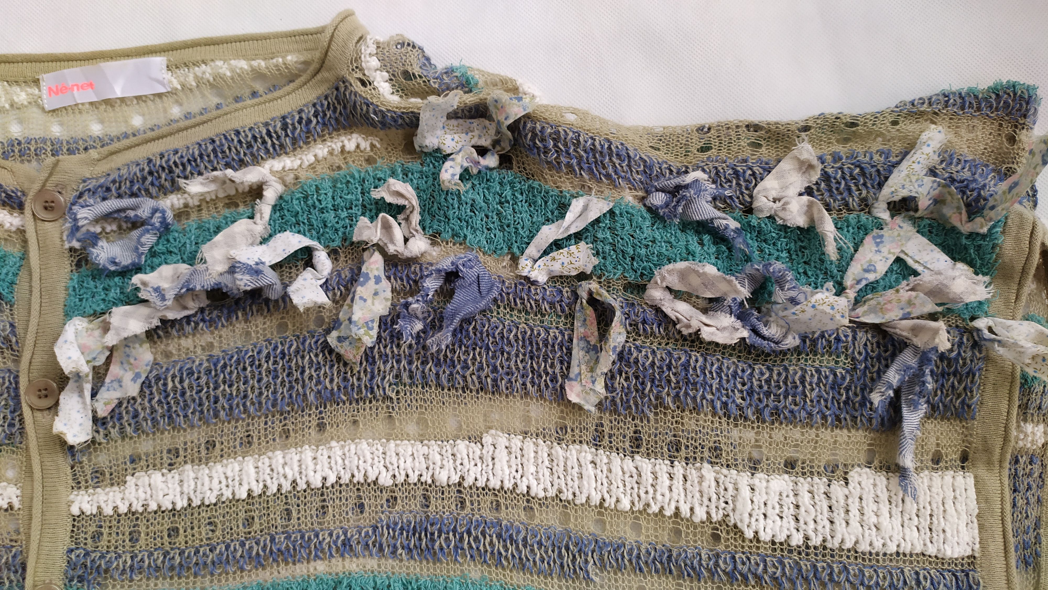 Issey Miyake Vtg Ne-net by Issey Miyake knit blouses size 2 Size M / US 6-8 / IT 42-44 - 9 Thumbnail