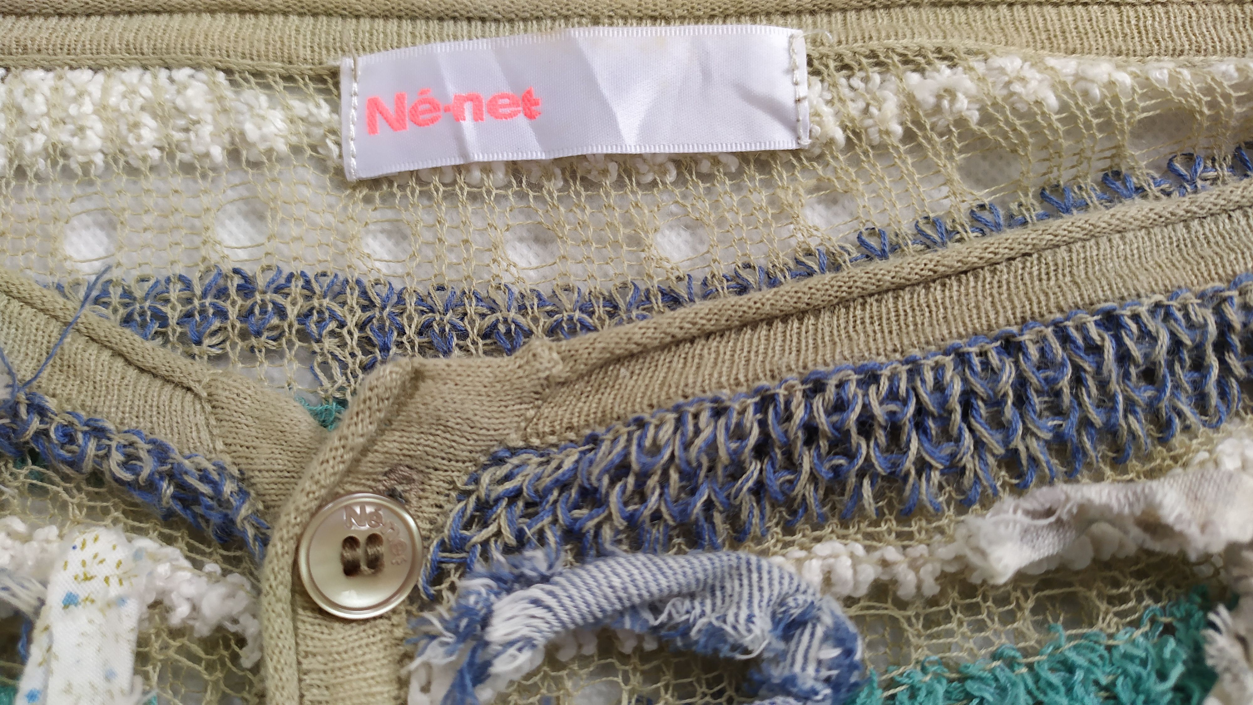 Issey Miyake Vtg Ne-net by Issey Miyake knit blouses size 2 Size M / US 6-8 / IT 42-44 - 6 Thumbnail