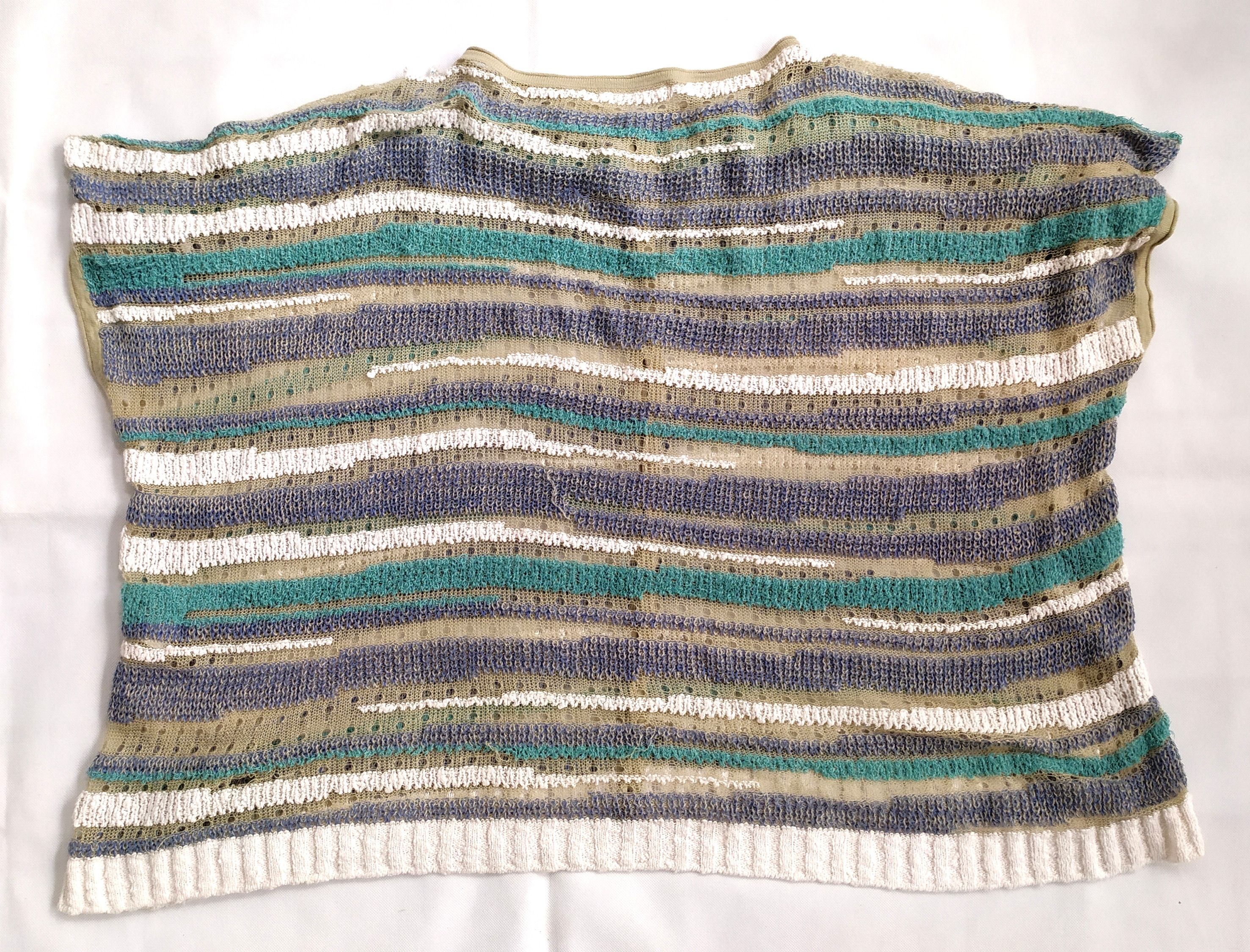 Issey Miyake Vtg Ne-net by Issey Miyake knit blouses size 2 Size M / US 6-8 / IT 42-44 - 4 Thumbnail