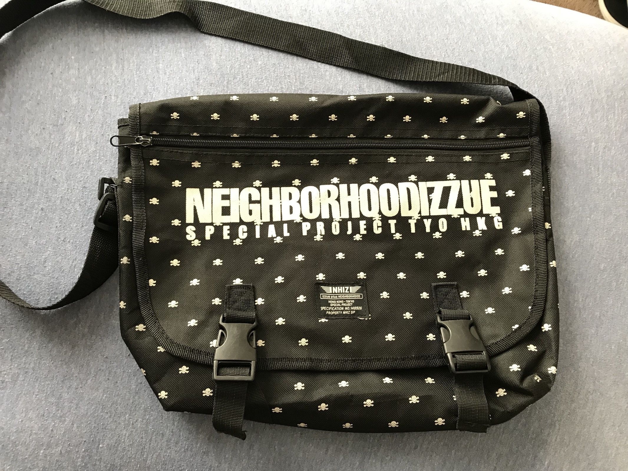 Neighborhood × izzue Neighborhood x Izzue NHIZ Skull Shoulder Bag
