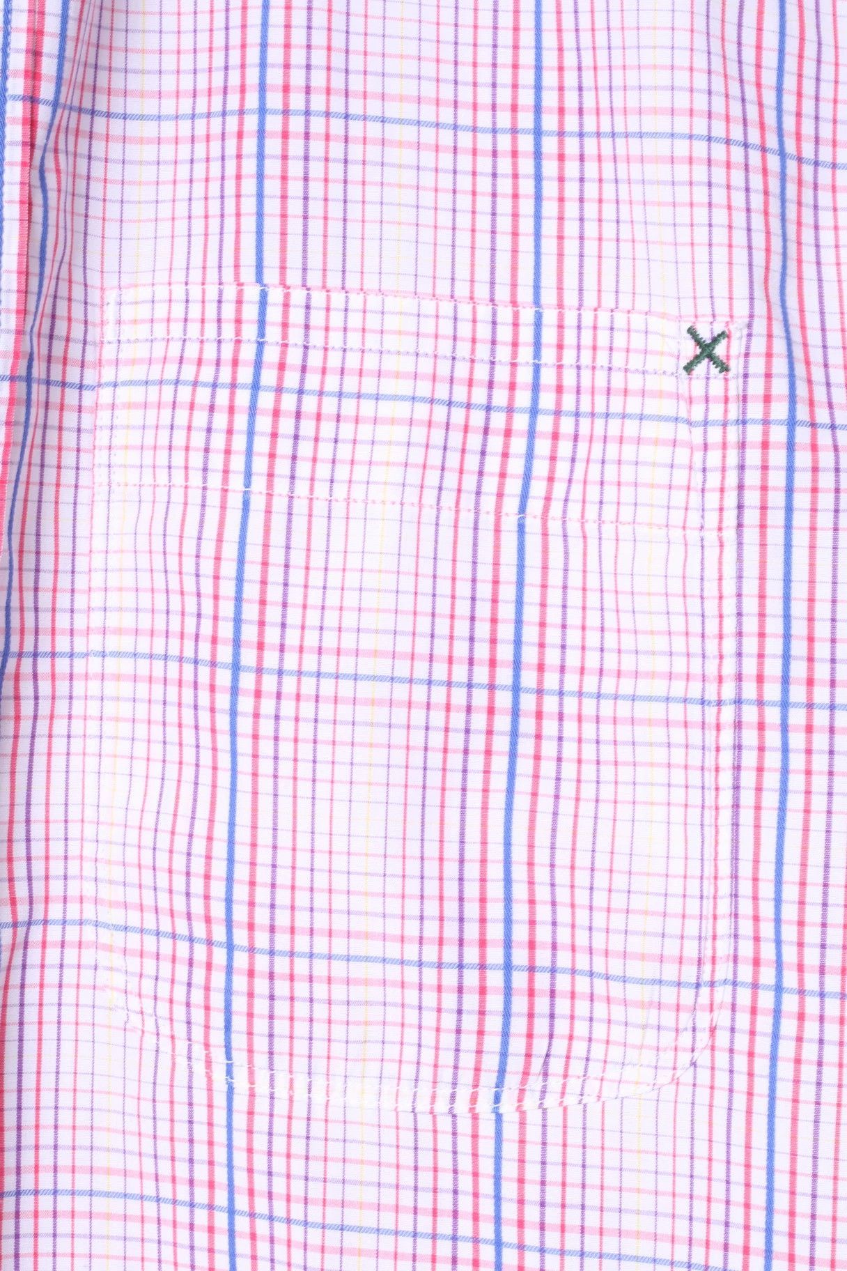Paul Smith Paul Smith Jeans Men S Casual Shirt Pink Check Cotton 7171 Size US S / EU 44-46 / 1 - 4 Thumbnail