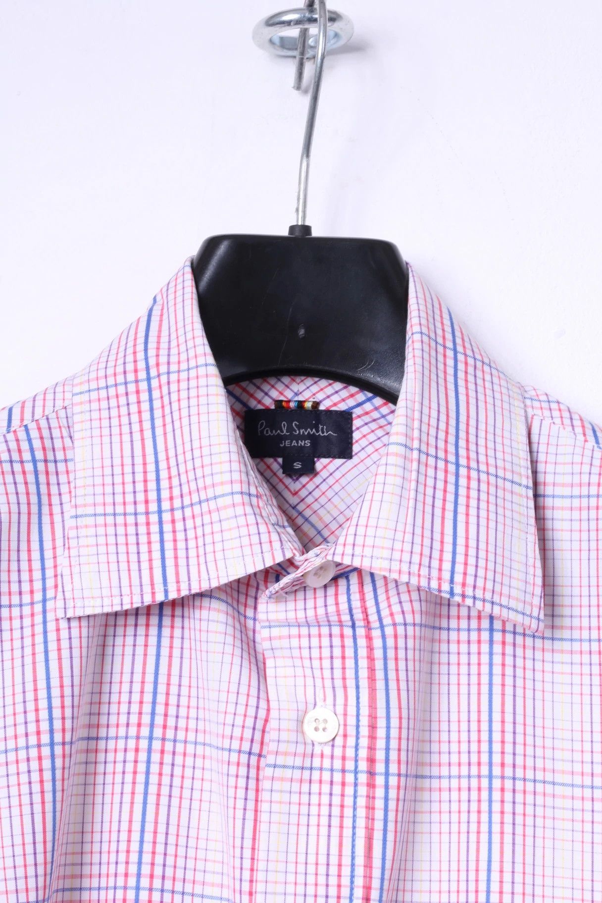 Paul Smith Paul Smith Jeans Men S Casual Shirt Pink Check Cotton 7171 Size US S / EU 44-46 / 1 - 3 Thumbnail
