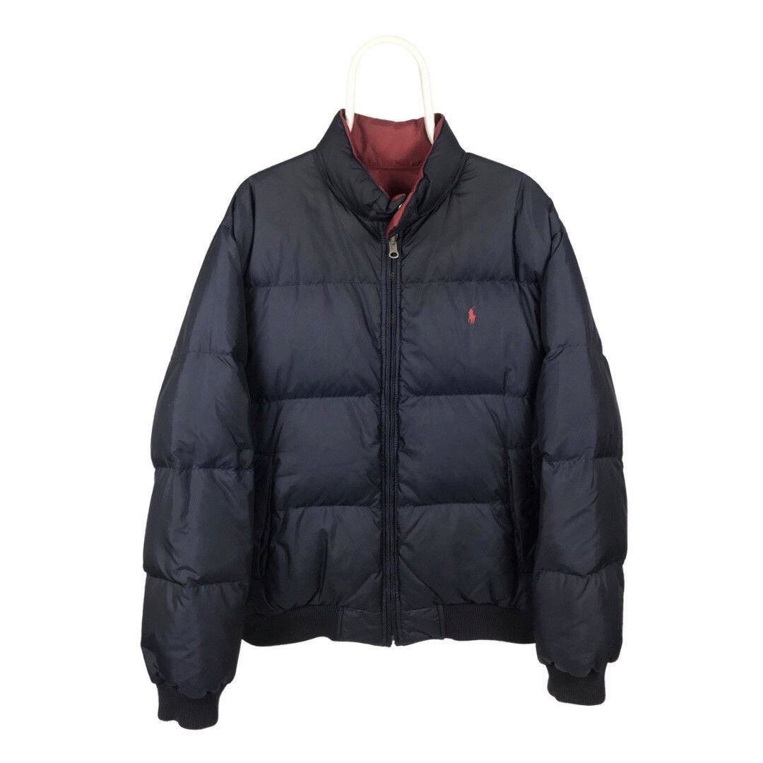 ジャケット・アウター Ralph Lauren two torn down best Polo Ralph Lauren Vintage Down-jacket two-side